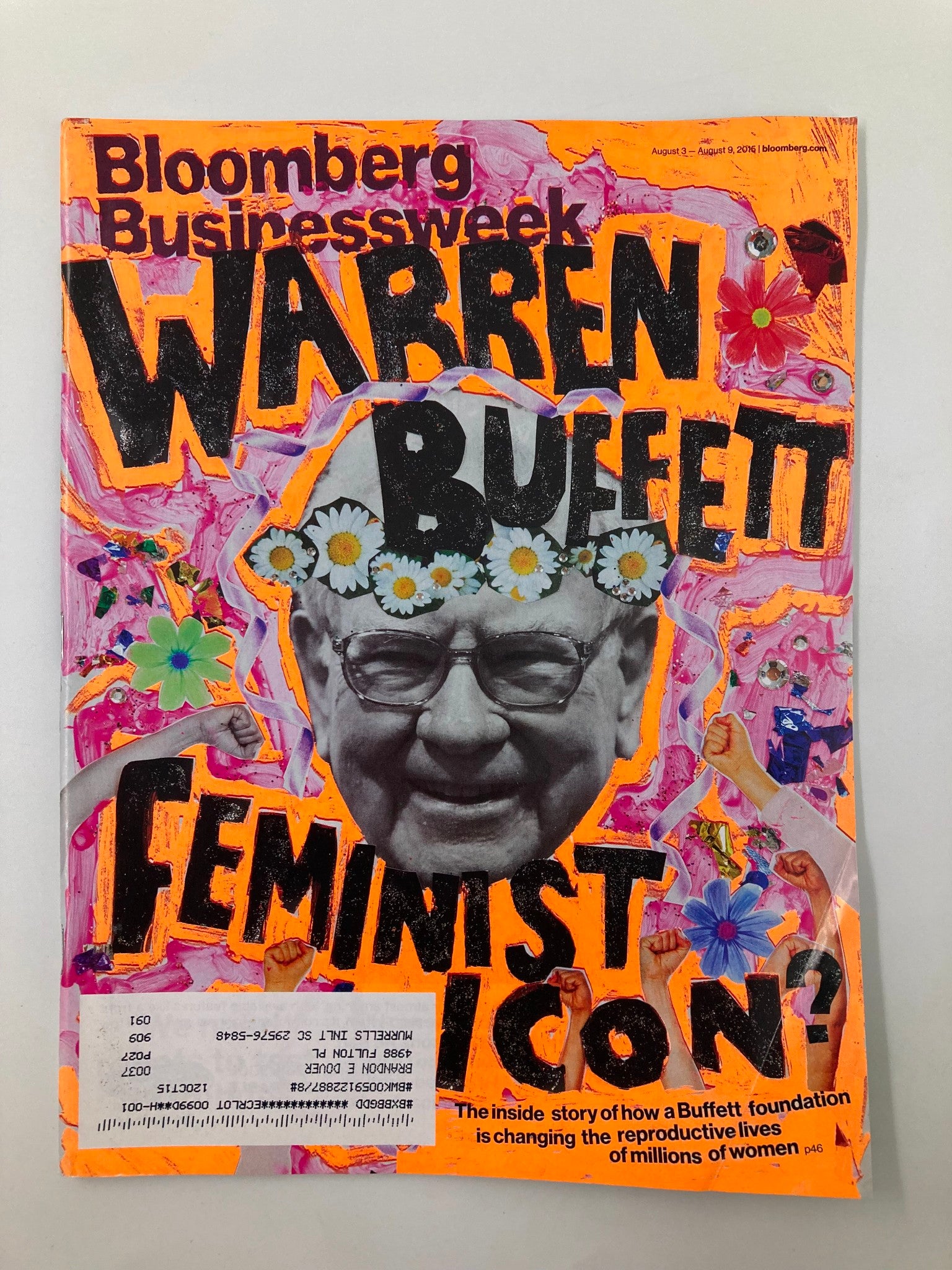 Bloomberg Businessweek Magazine August 3 2015 Warren Buffett Feminist Icon