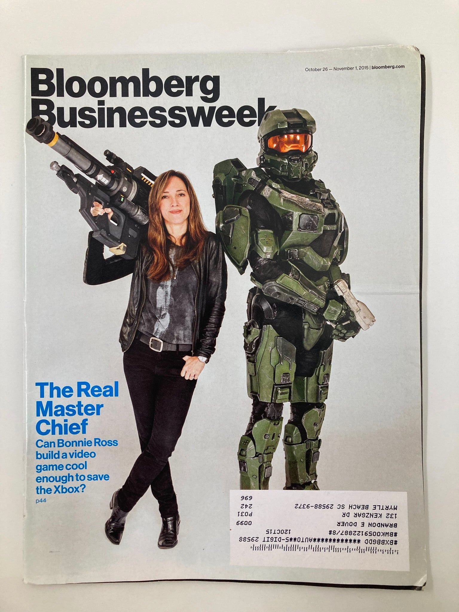 Bloomberg Businessweek Magazine October 26 2015 Can Bonnie Ross Save The Xbox