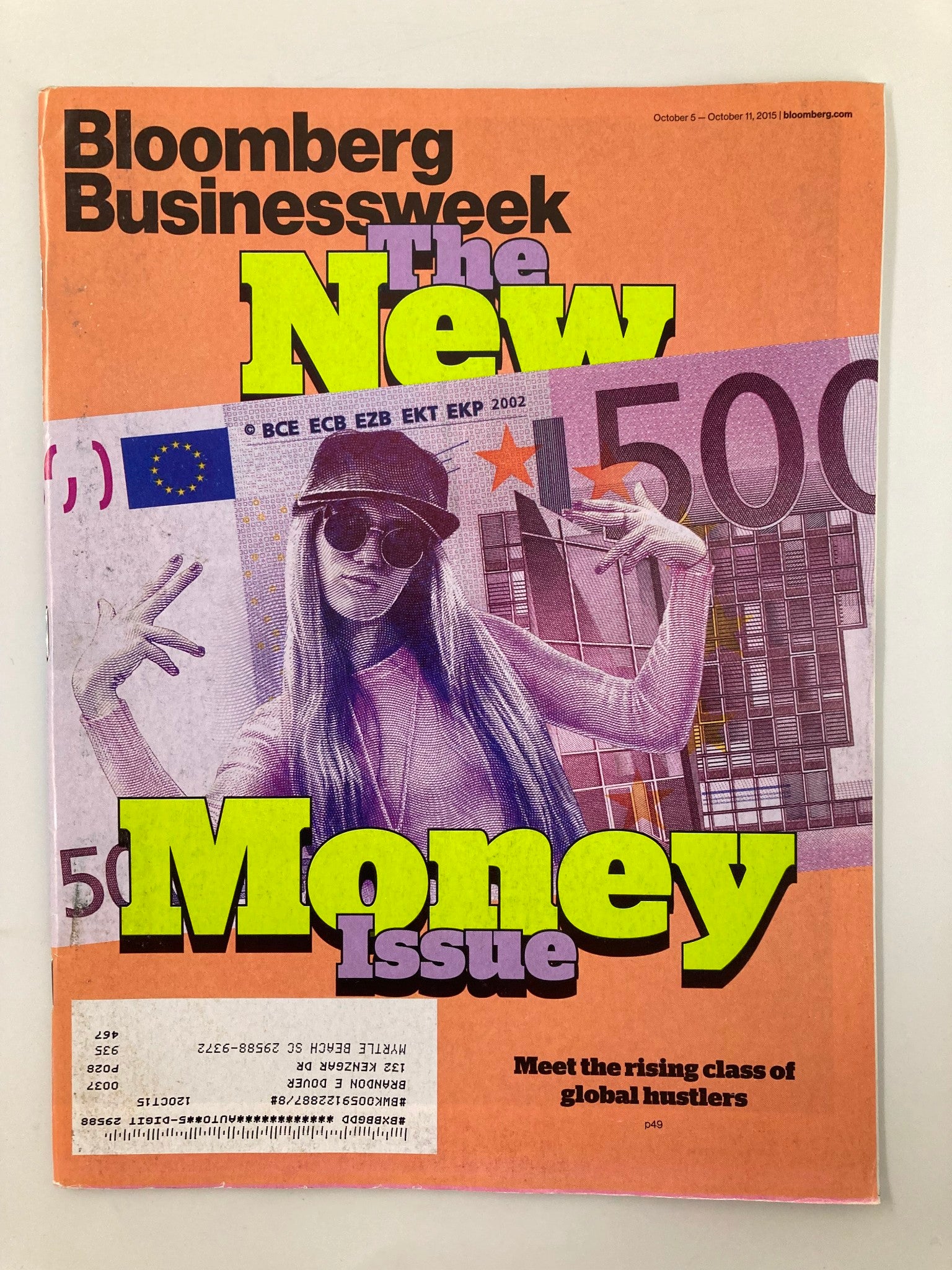 Bloomberg Businessweek Magazine October 5 2015 Rising Class of Global Hustlers