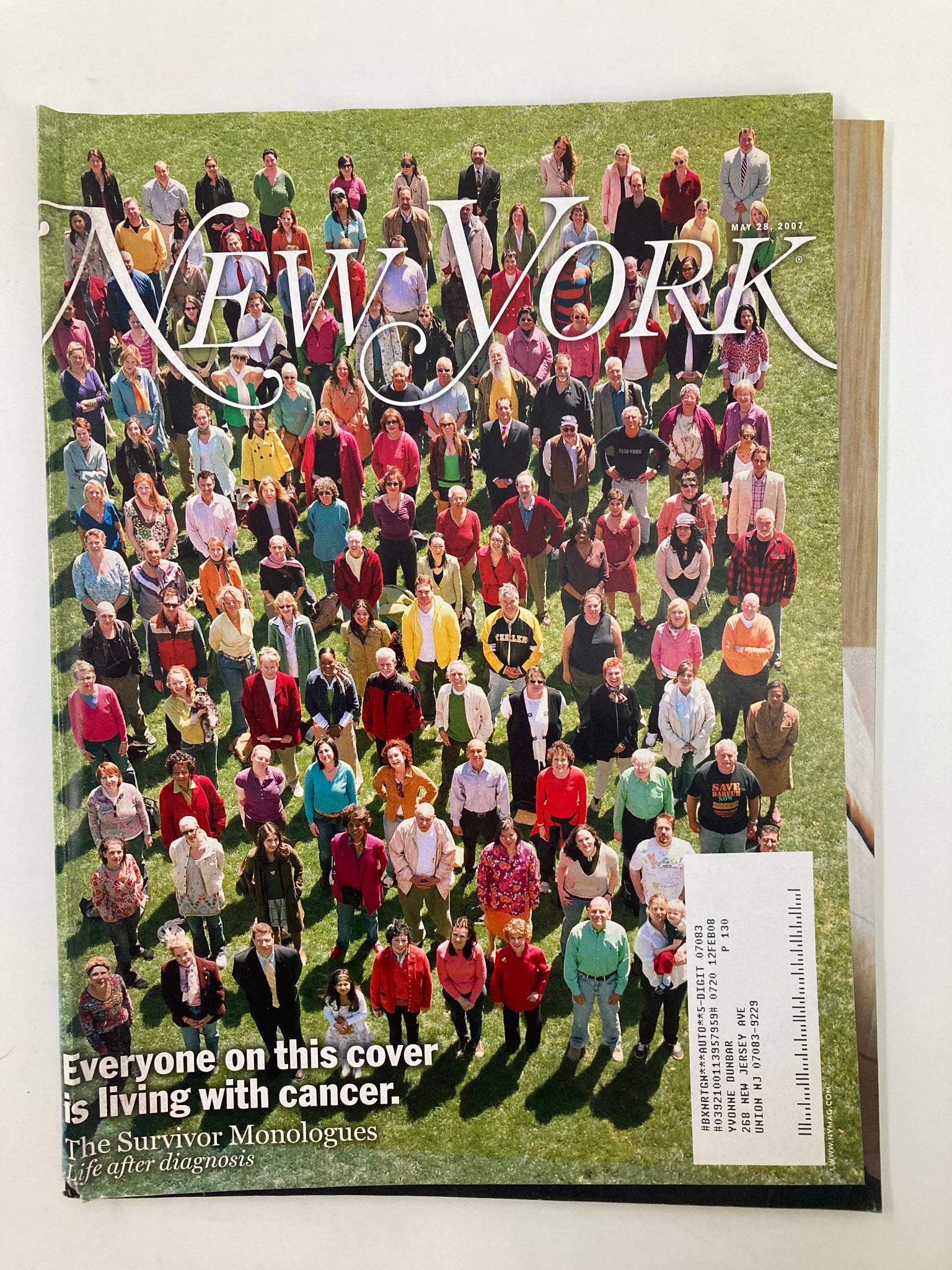 New York Magazine May 28 2007 The Survivor Monologues Life After Diagnosis