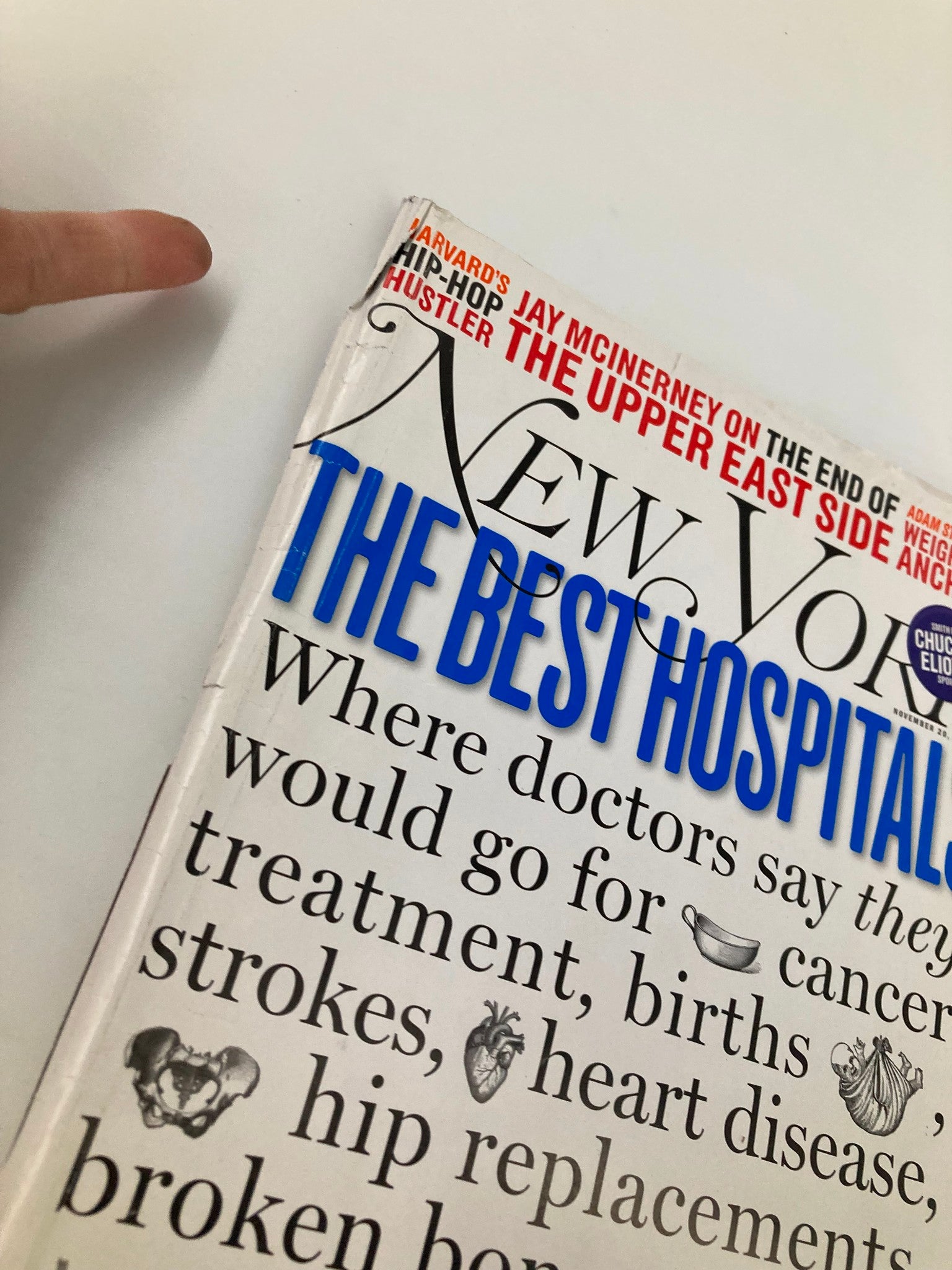 New York Magazine November 20 2006 The Best Hospitals 4 a.m. Emergencies