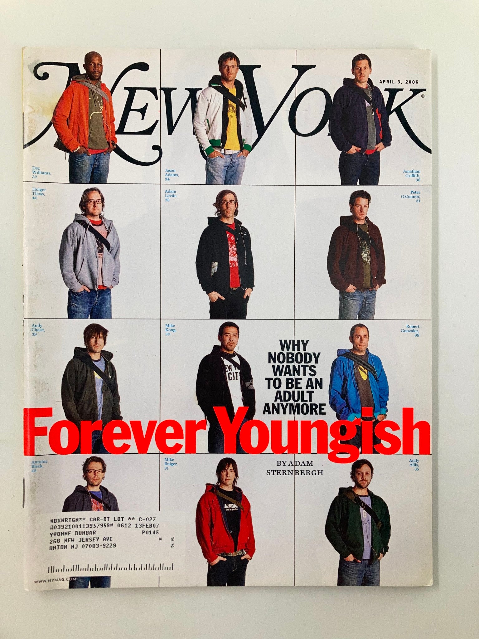 New York Magazine April 3 2006 Why Nobody Wants To Be An Adult Anymore