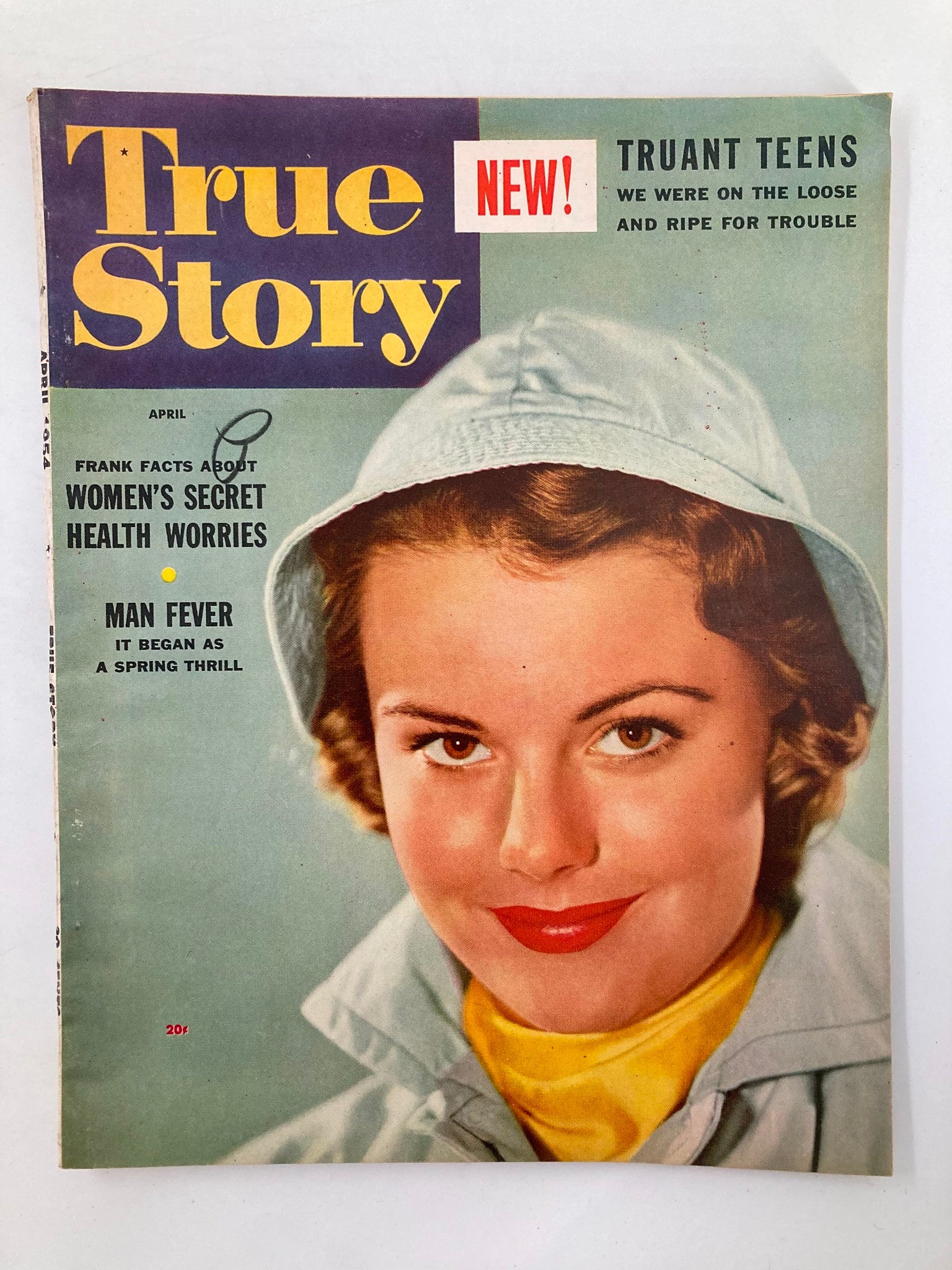 VTG True Story Magazine April 1954 Women's Secret Health Worries No Label