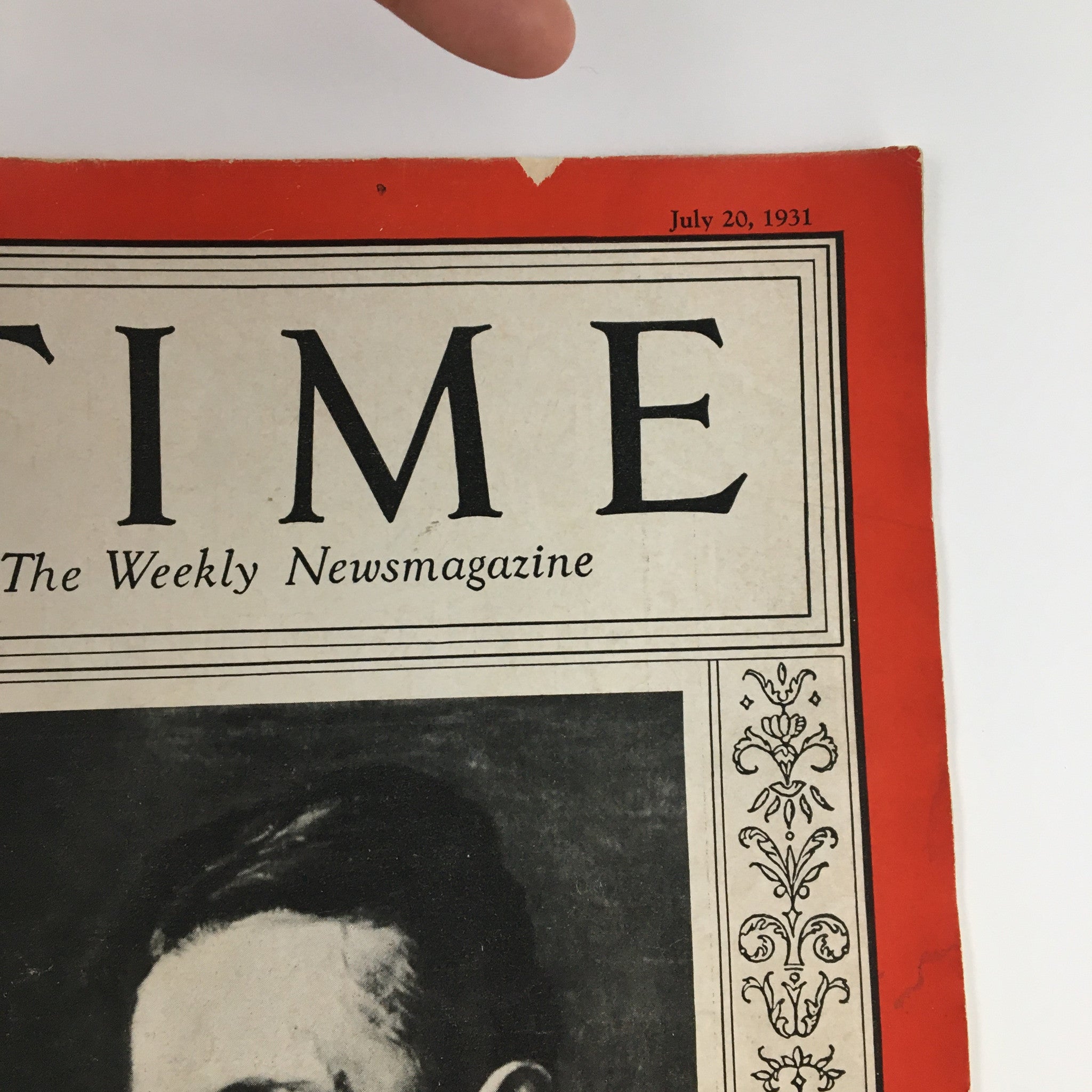 VTG Time Magazine July 20 1931 Vol 18 #3 American Inventor Nikola Tesla