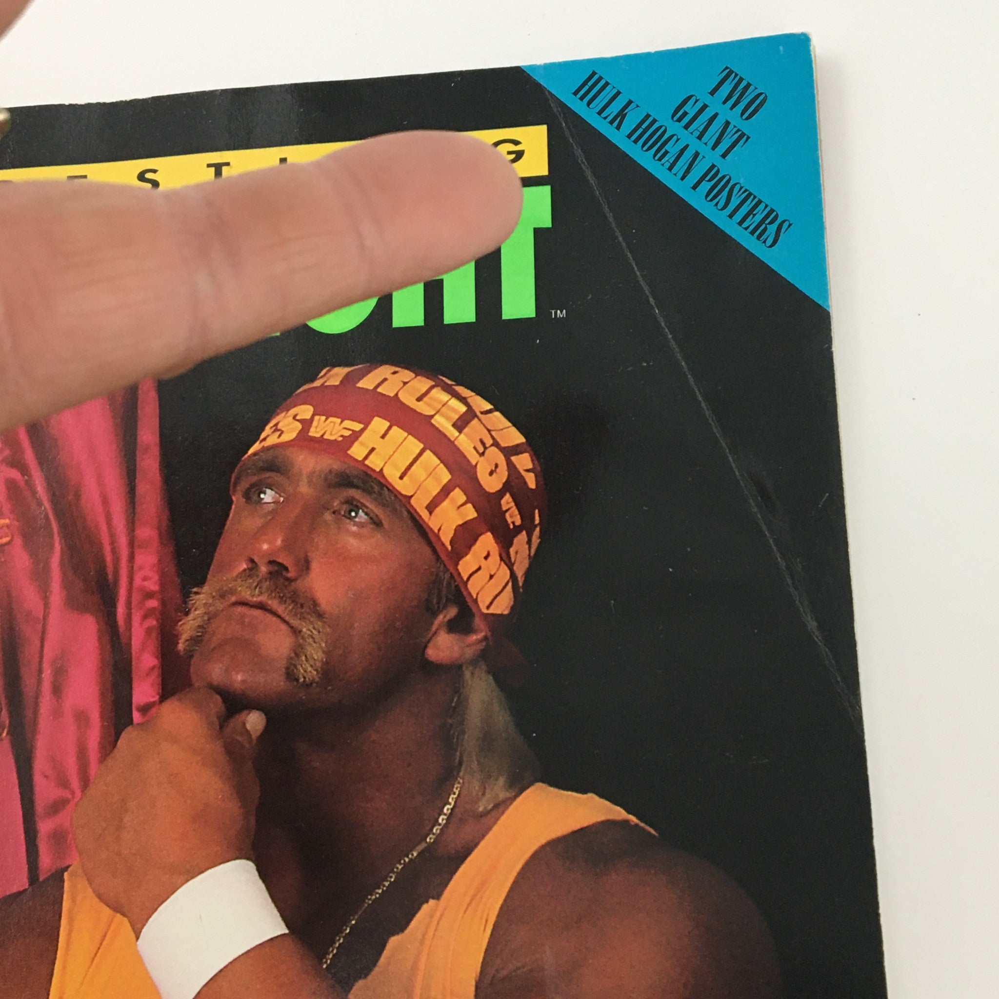 WWF Wrestling Spotlight Magazine 1991 Vol #21 Hulk Hogan, No Poster No Label