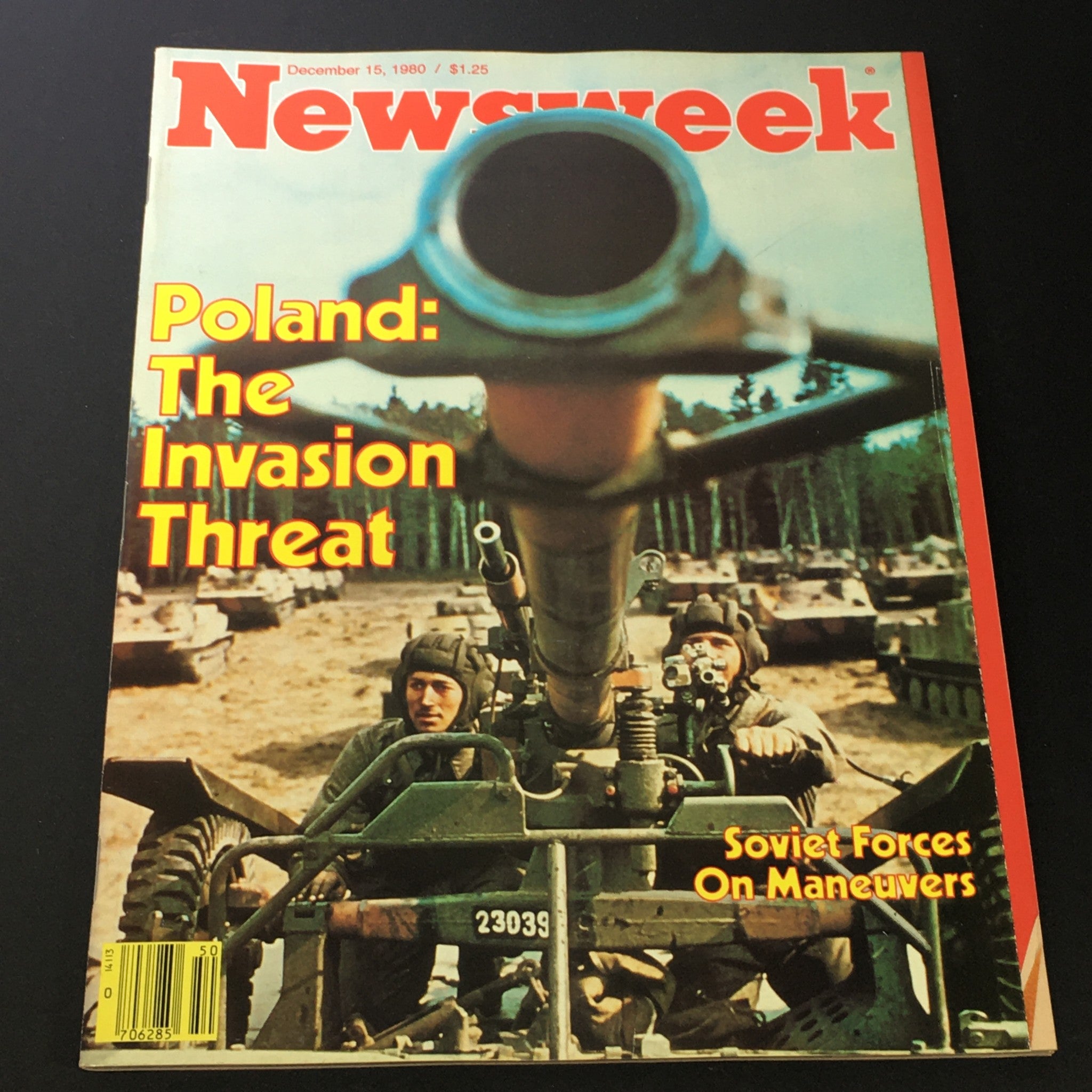 VTG Newsweek Magazine December 15 1980 - Soviet Forces on Maneuvers / Newsstand