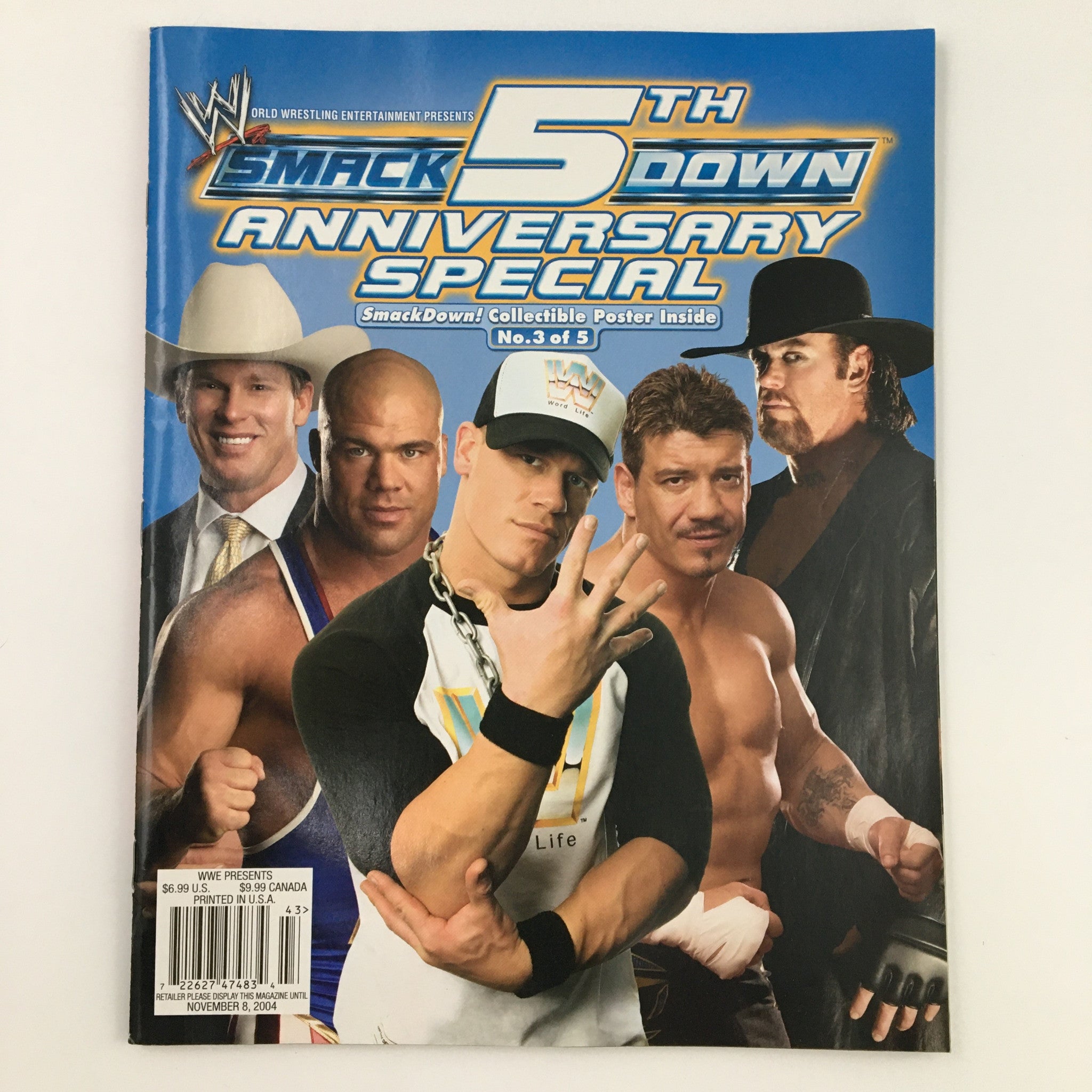 WWE Presents November 2004 John Cena, The Undertaker, No Label