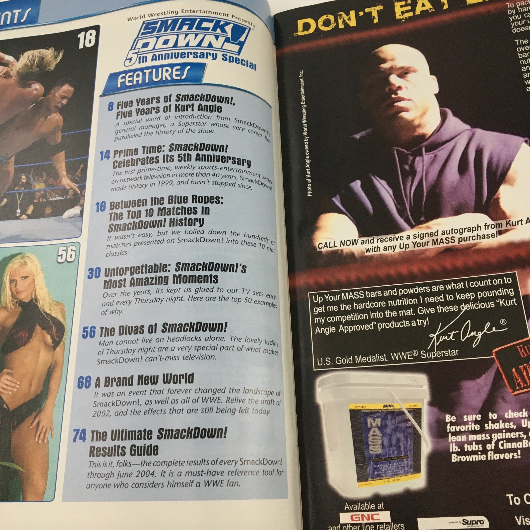 WWE Presents November 2004 John Cena, The Undertaker, No Label