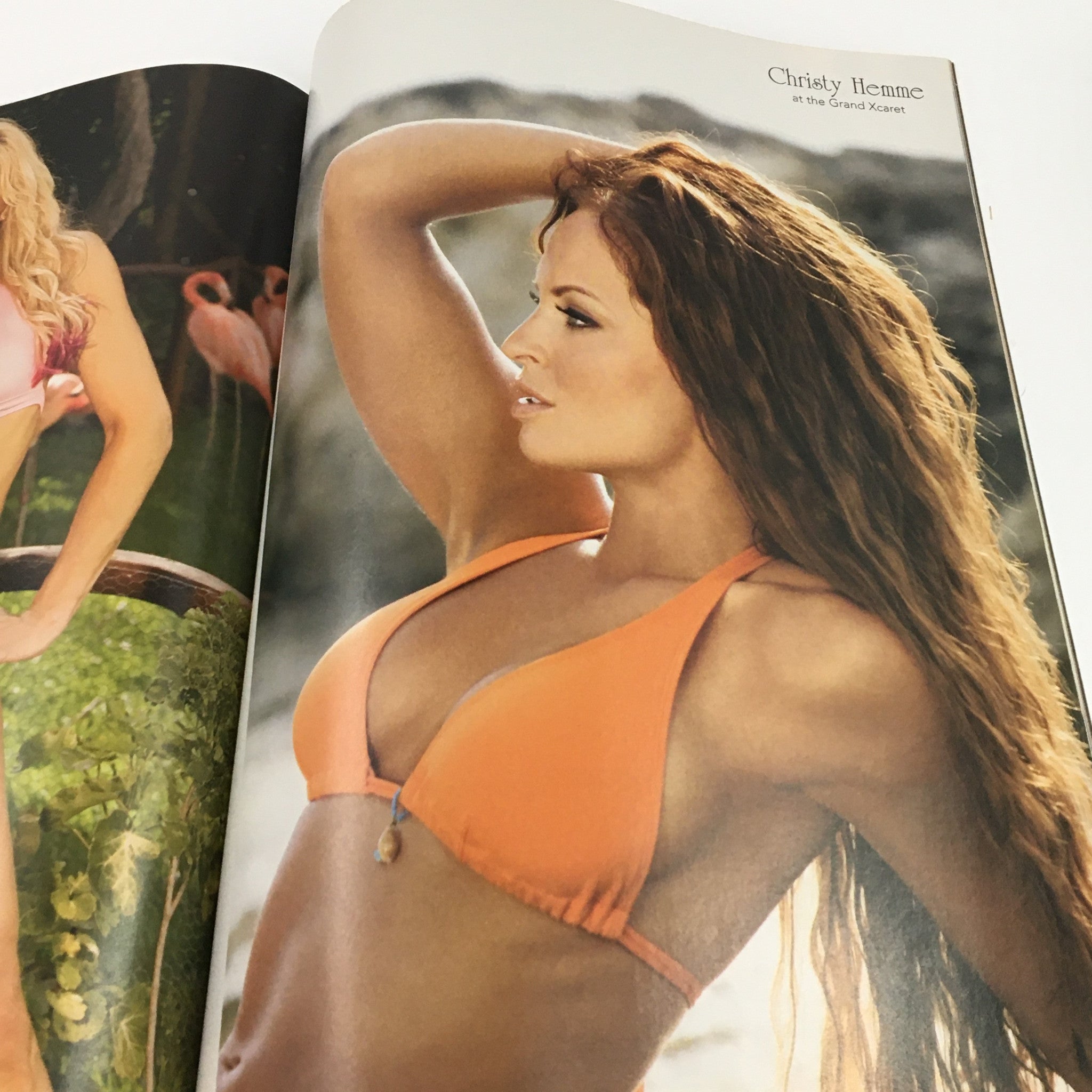 WWE Divas Magazine 2005 Christy Hemme & Trish Stratus, No Label