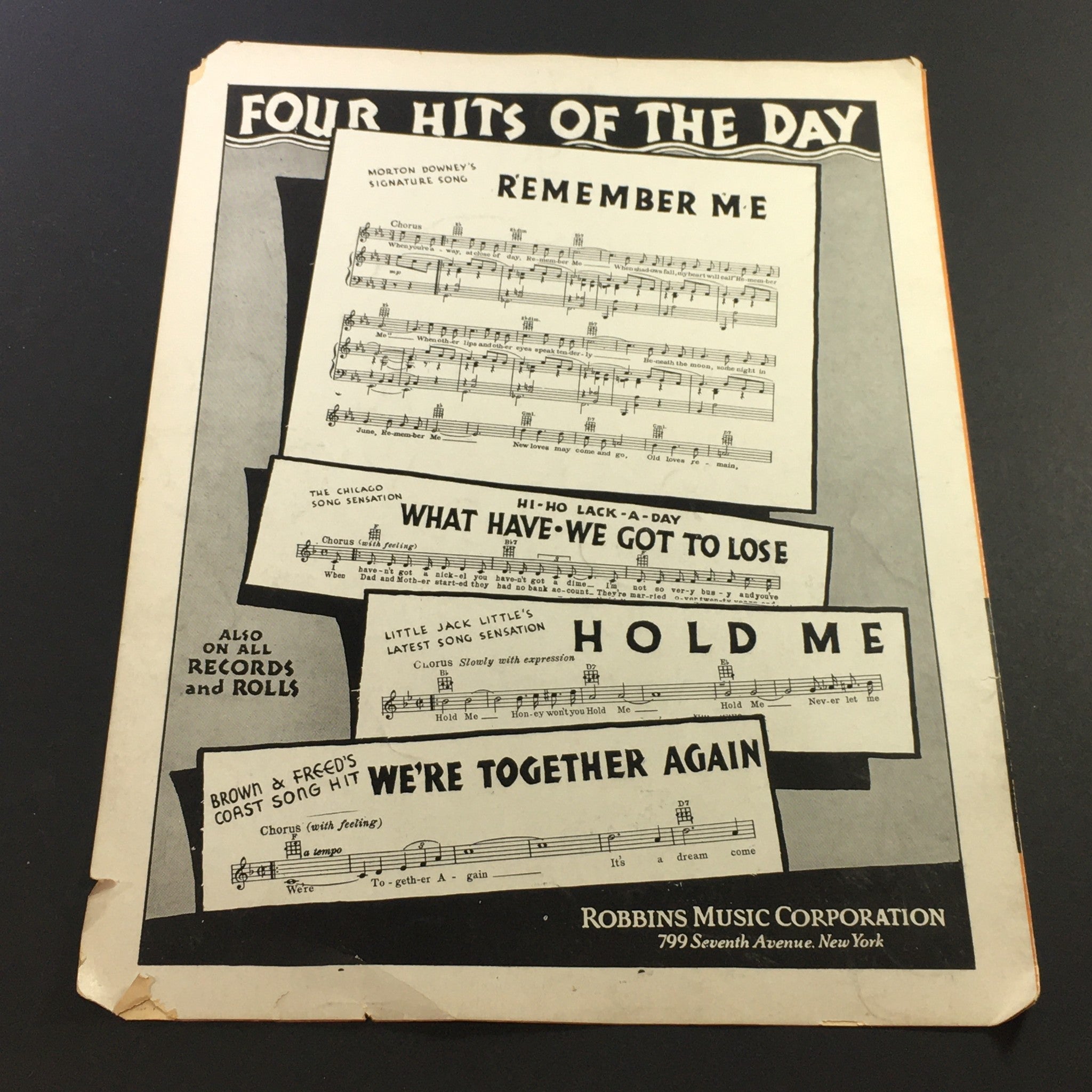 VTG 1931 I'm Thru Saying I'm Thru by Bert Kalmar, Gus Kahn feat. Gus Arnheim