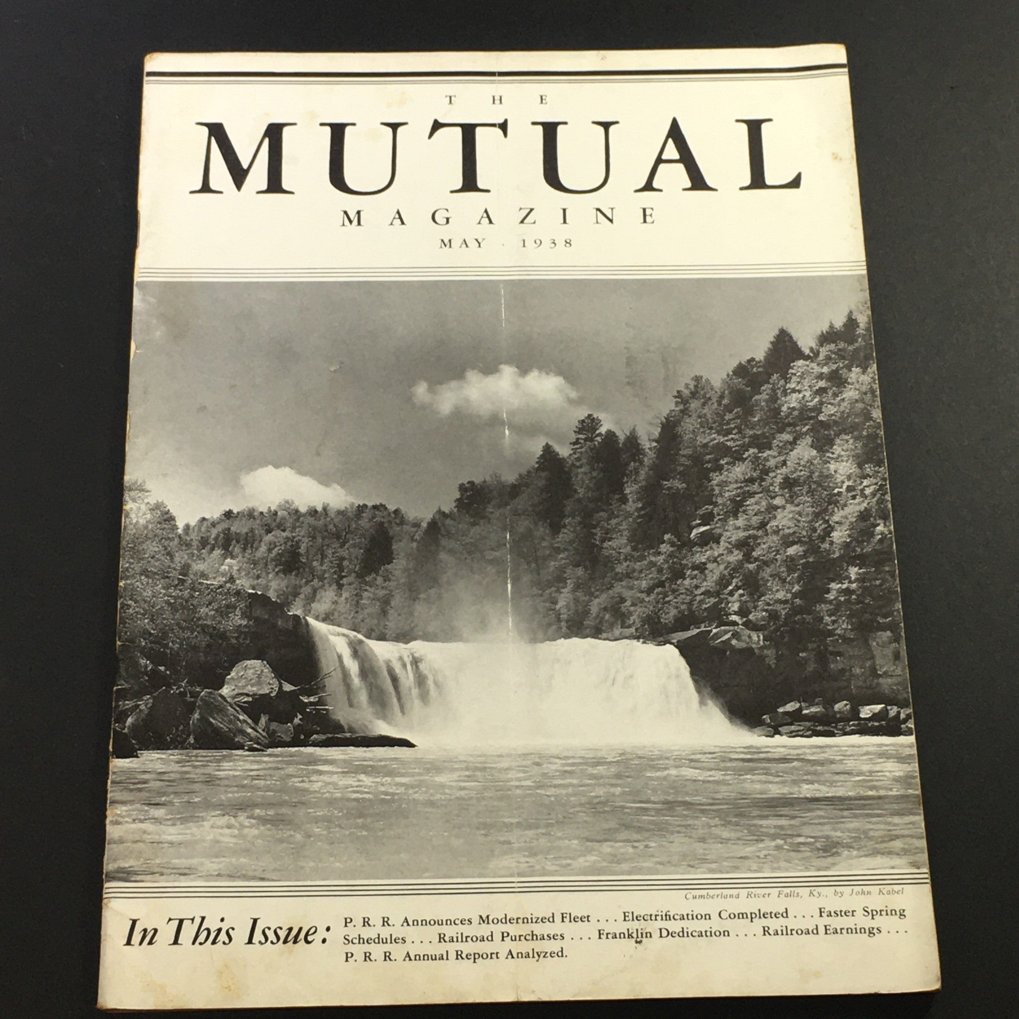 VTG The Mutual Magazine May 1938 - Franklin Dedication / Railroad Purchase