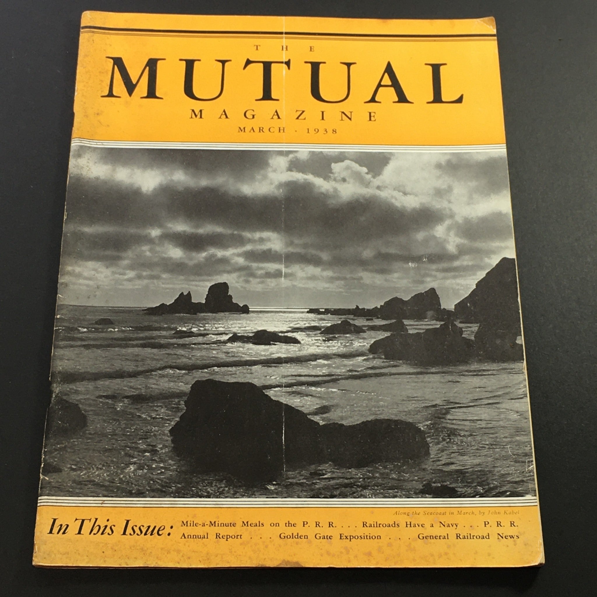 VTG The Mutual Magazine March 1938 - Golden Gate Exposition / General Railroad