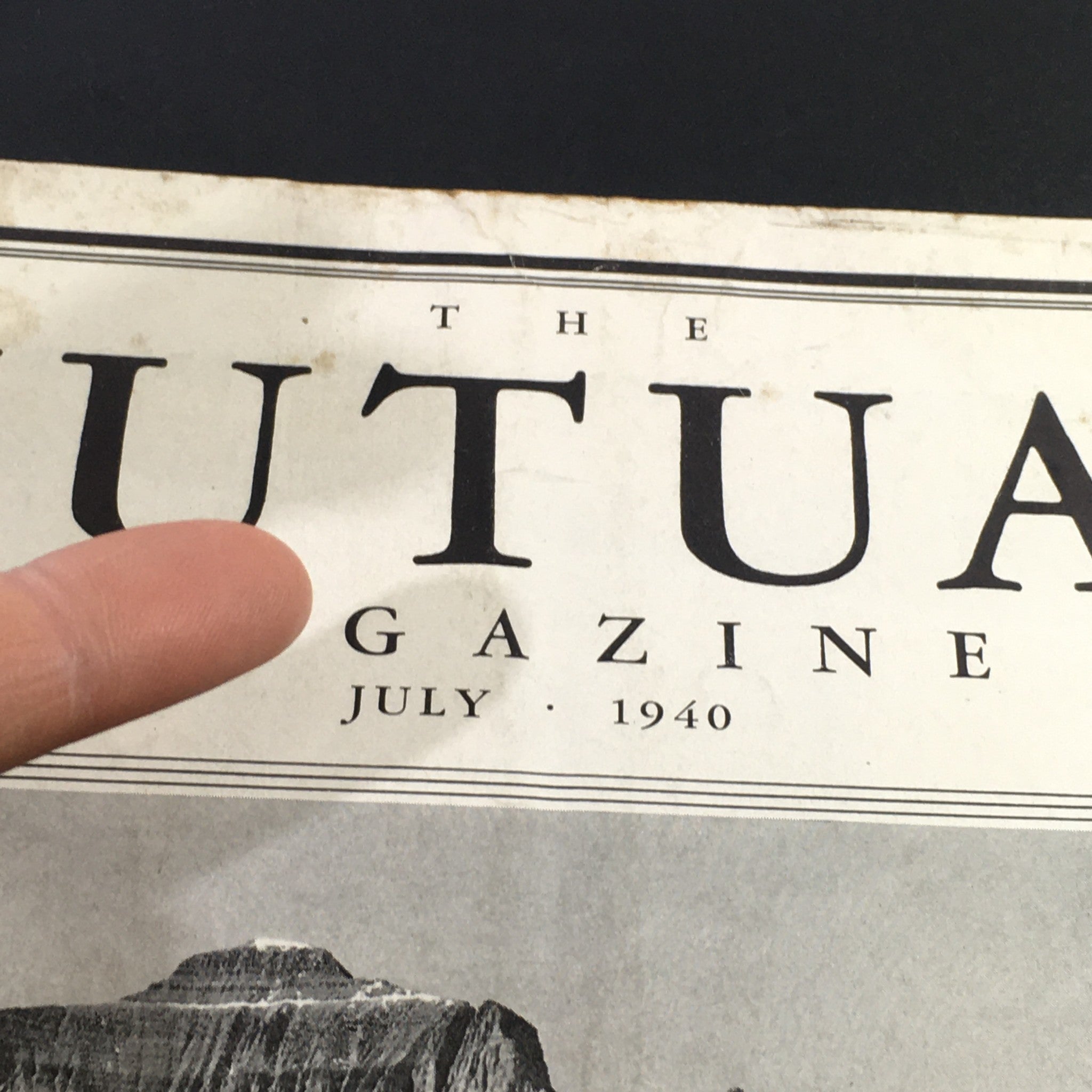 VTG The Mutual Magazine July 1940 - The Pony Express / Long Island Fair Trains