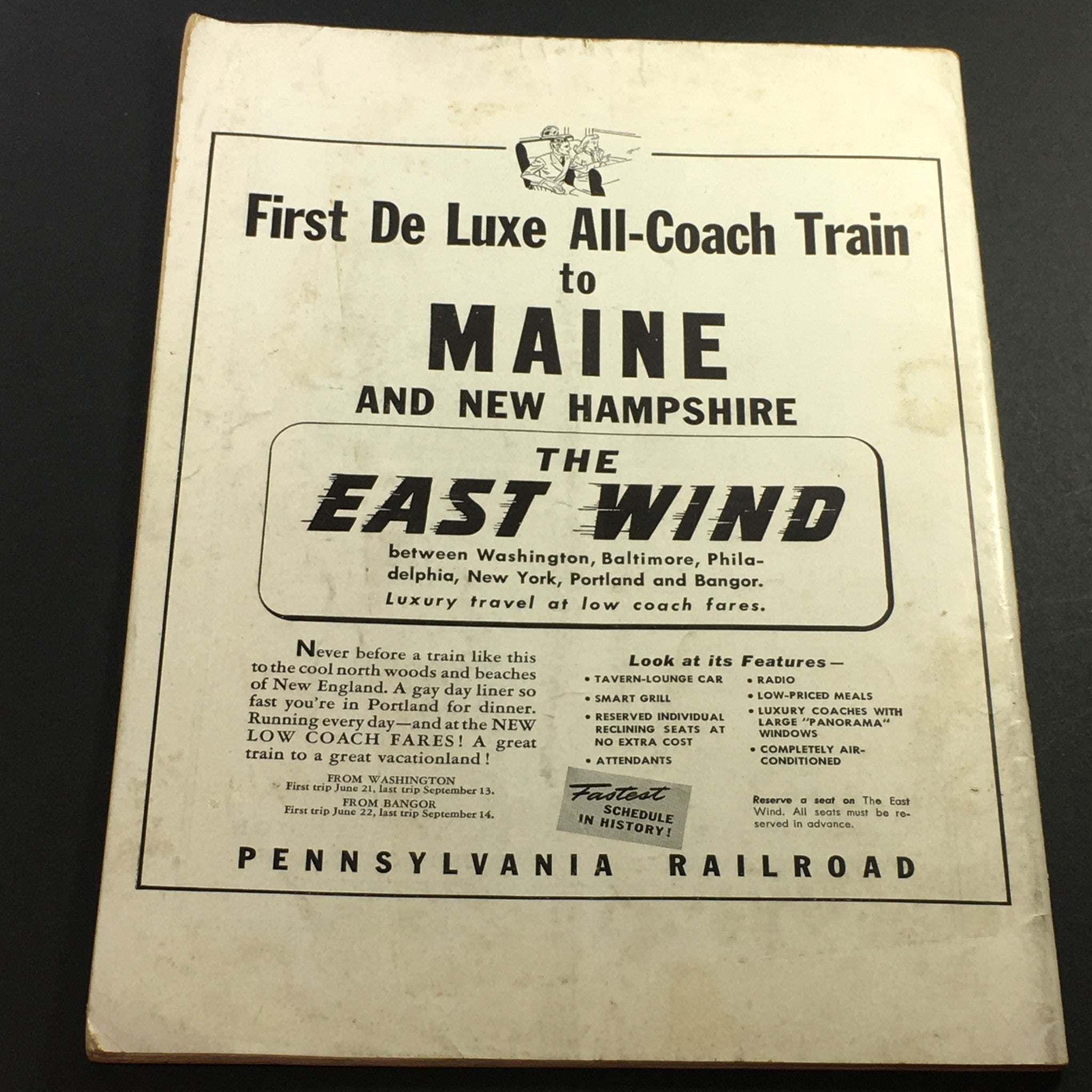 VTG The Mutual Magazine July 1940 - The Pony Express / Long Island Fair Trains