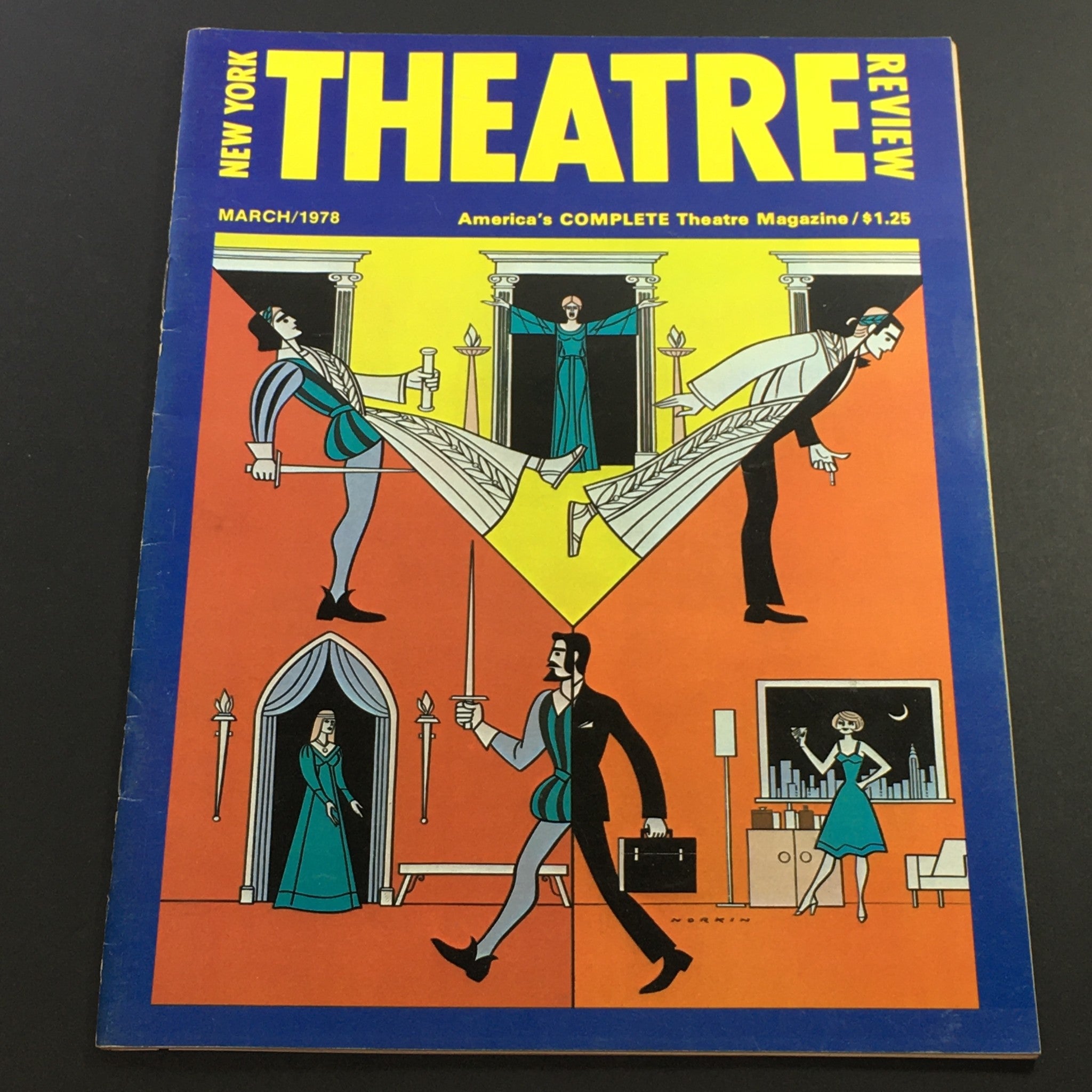 VTG New York Theatre Review Magazine March 1978 - Musings of the Feminist Muse