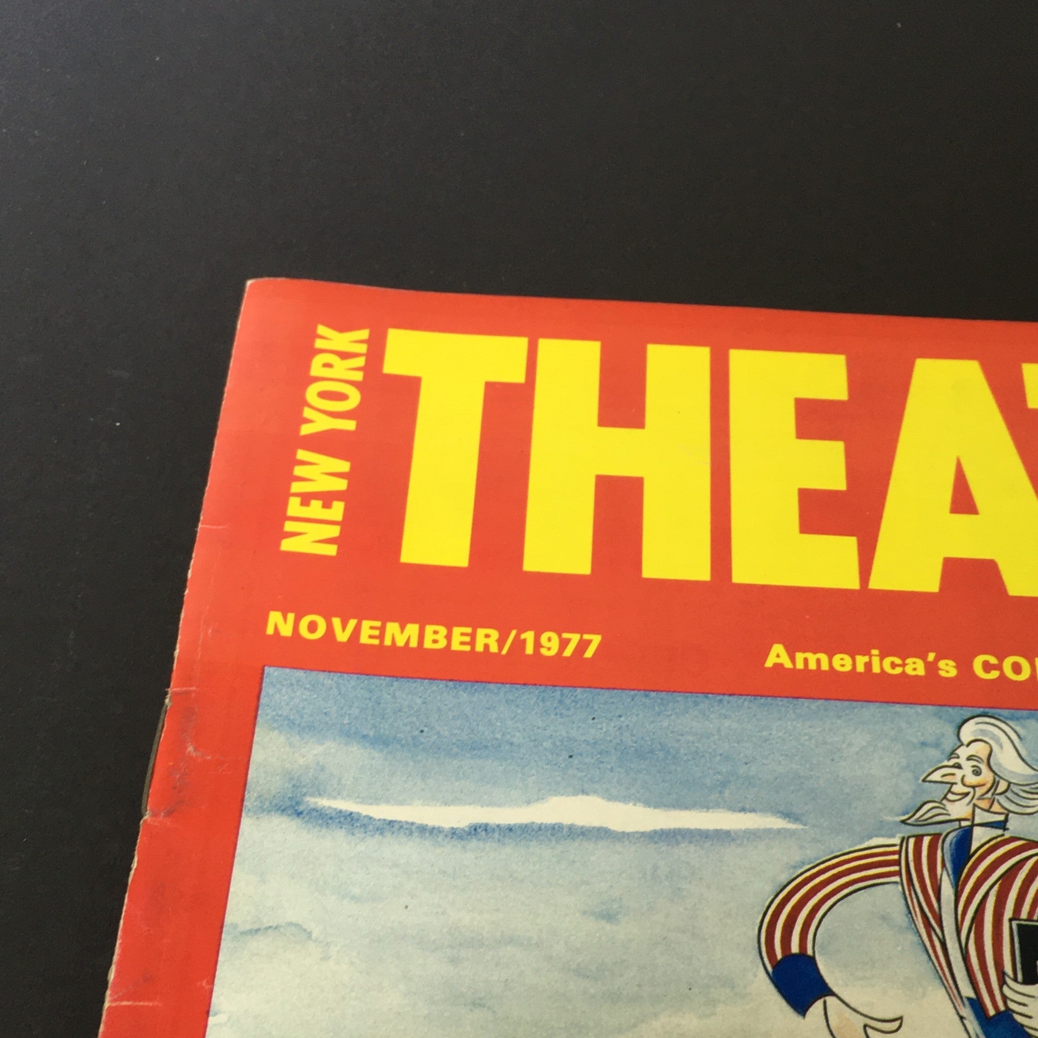 VTG New York Theatre Review Magazine November 1977 - U.S. National Theatre