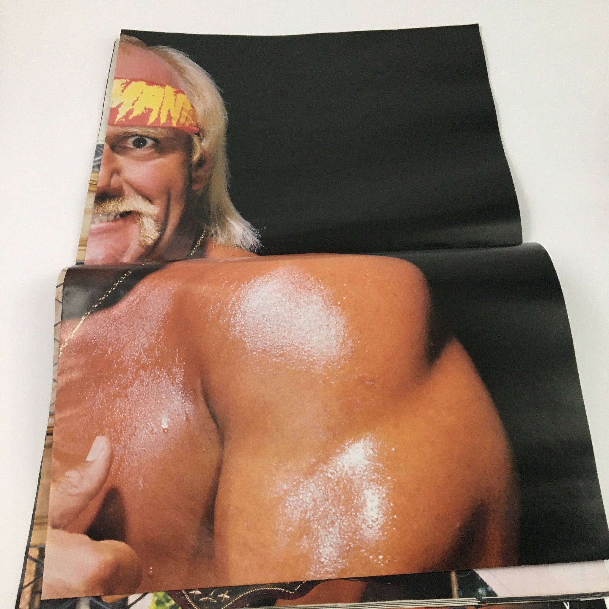 WWE Presents 2002 Hulk Hogan Hulkamania, The Myth, Man & Icon, No Label w Poster