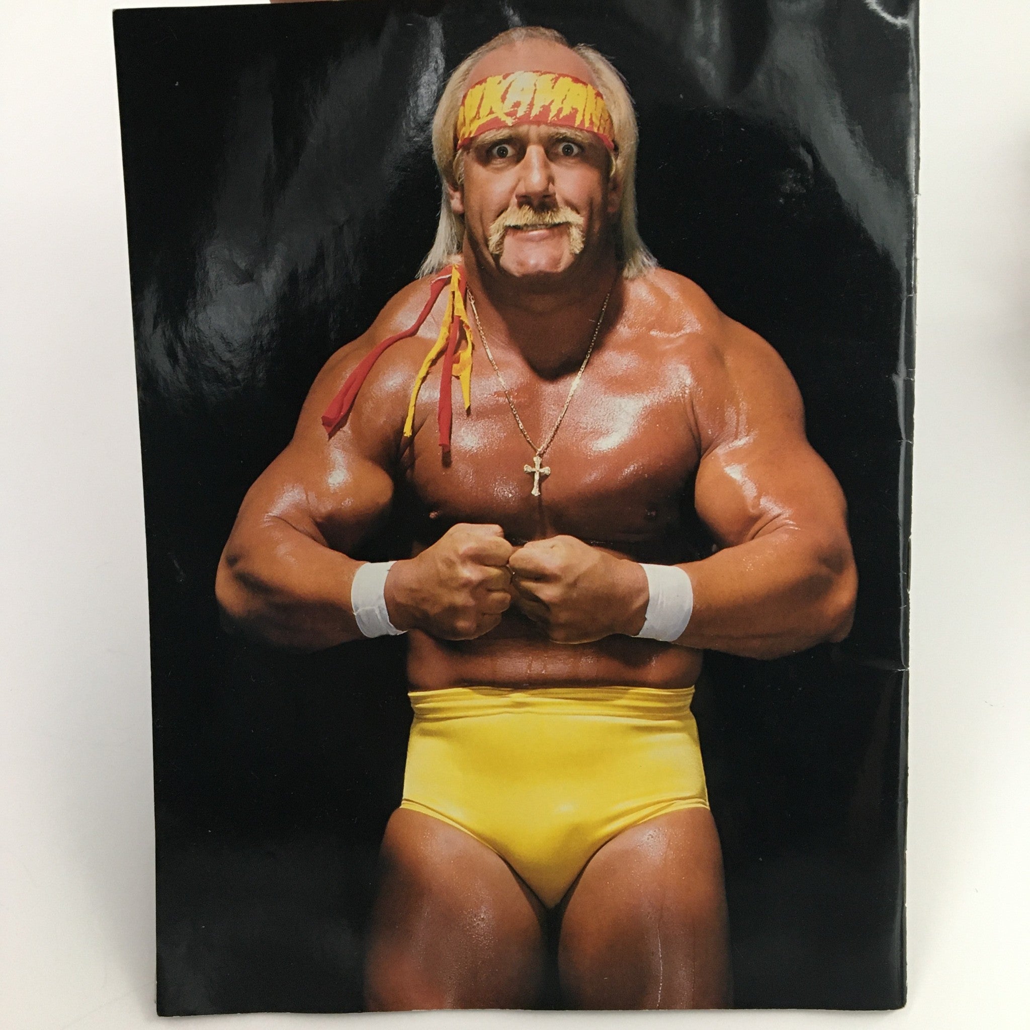 WWE Presents 2002 Hulk Hogan Hulkamania, The Myth, Man & Icon, No Label w Poster