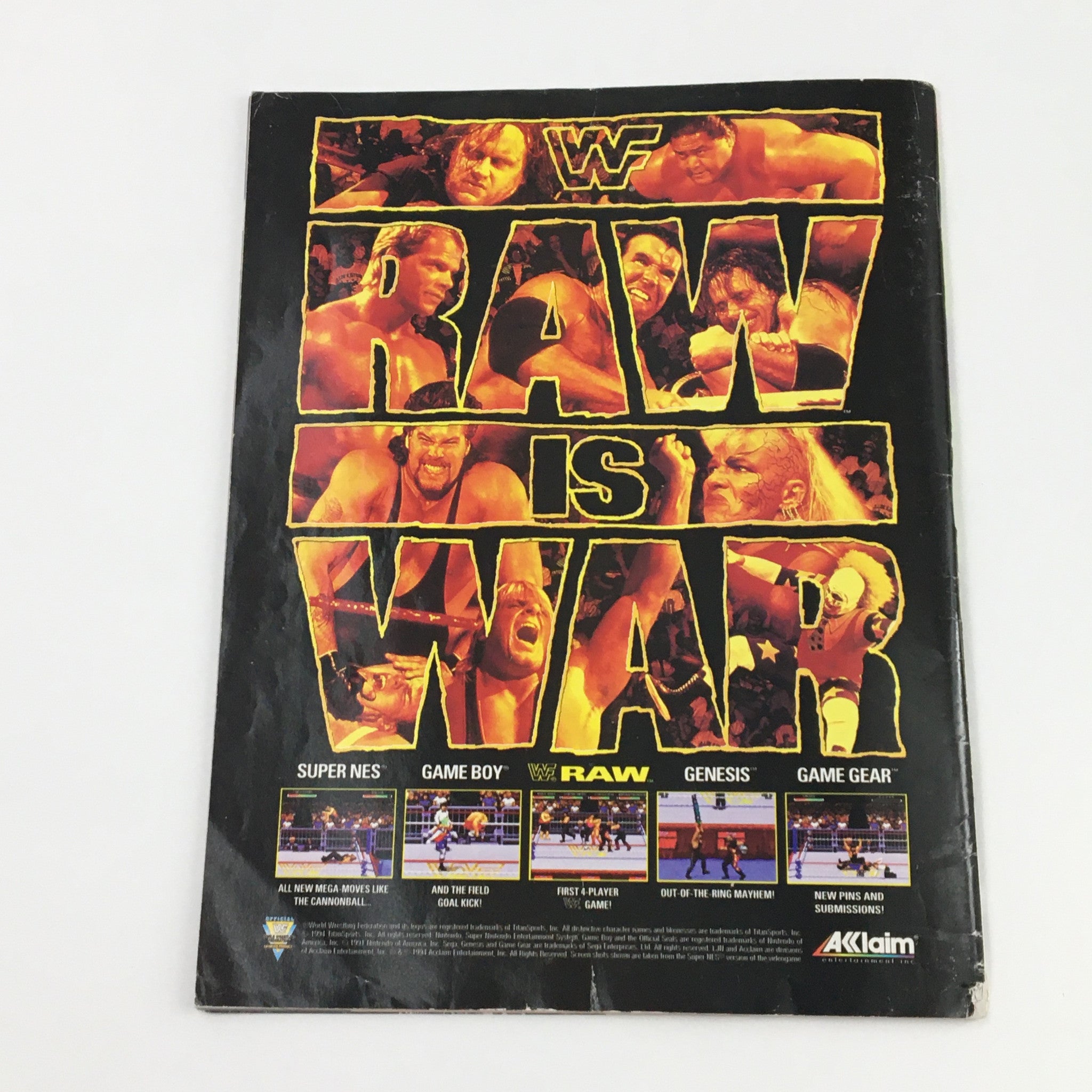 WWF Presents 1994 Bodyslams & Memories Lex Luger Battles Jinx No Label