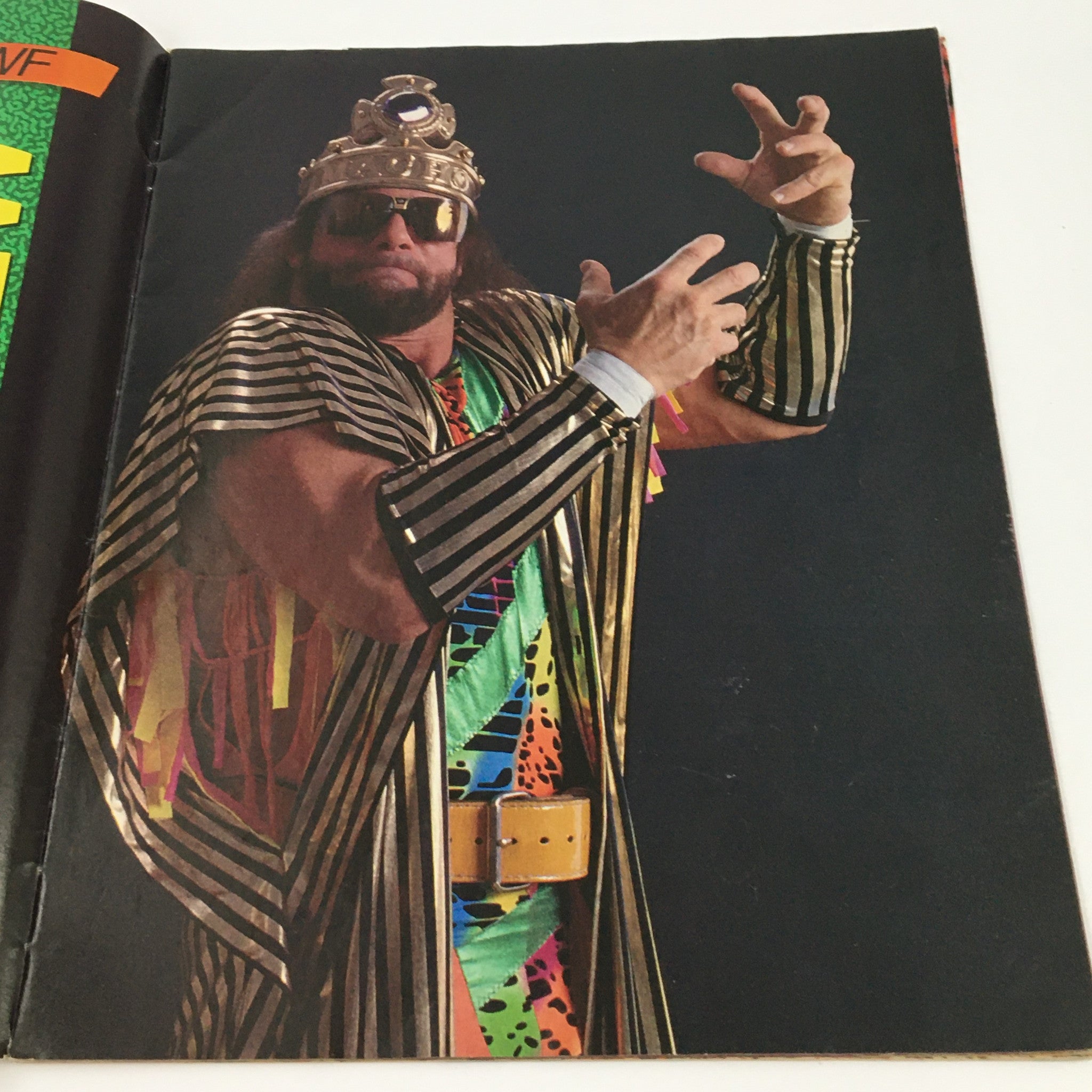 WWF Magazine June 1990 Randy Savage, Hulk Hogan, Jake Snake, No Label