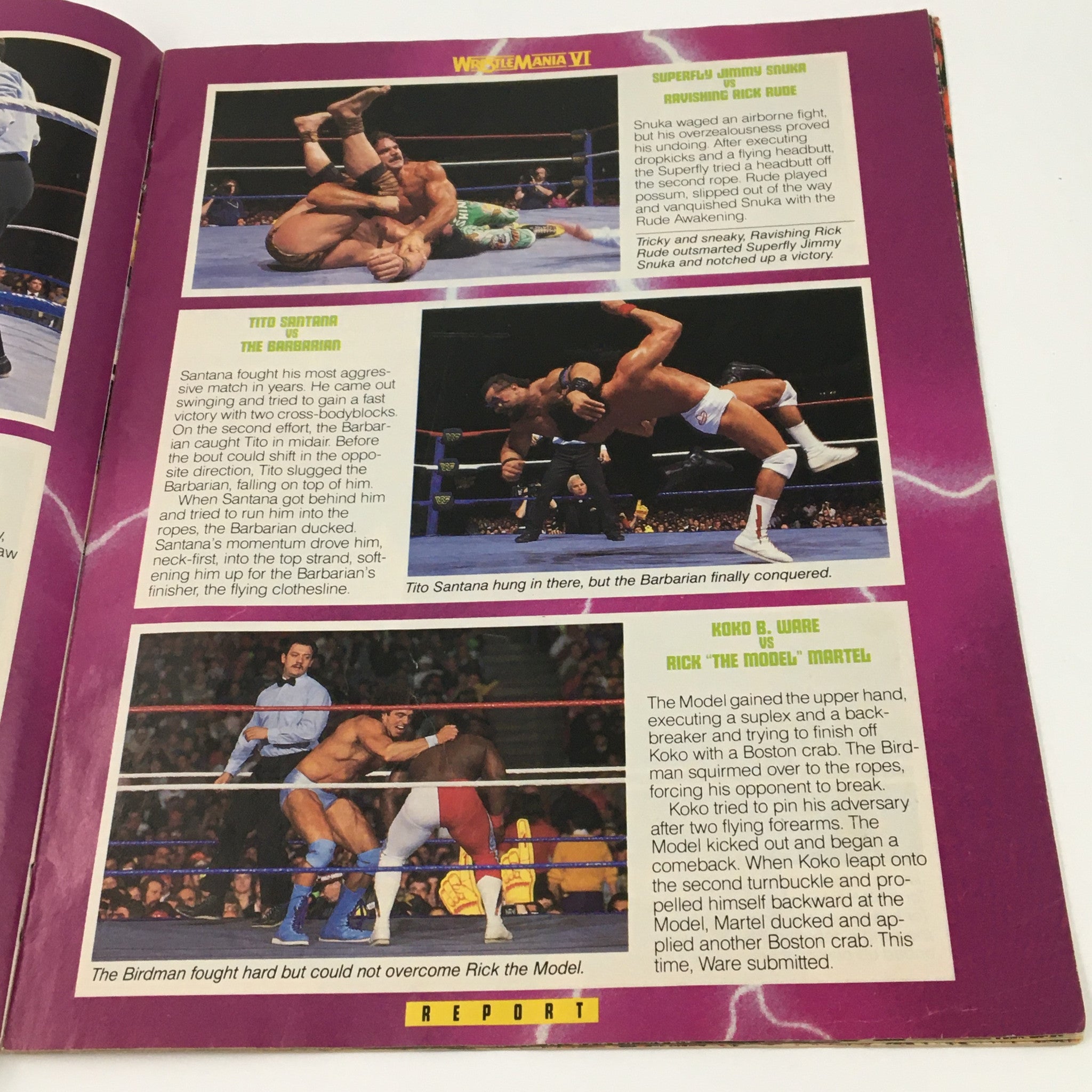 WWF Magazine June 1990 Randy Savage, Hulk Hogan, Jake Snake, No Label