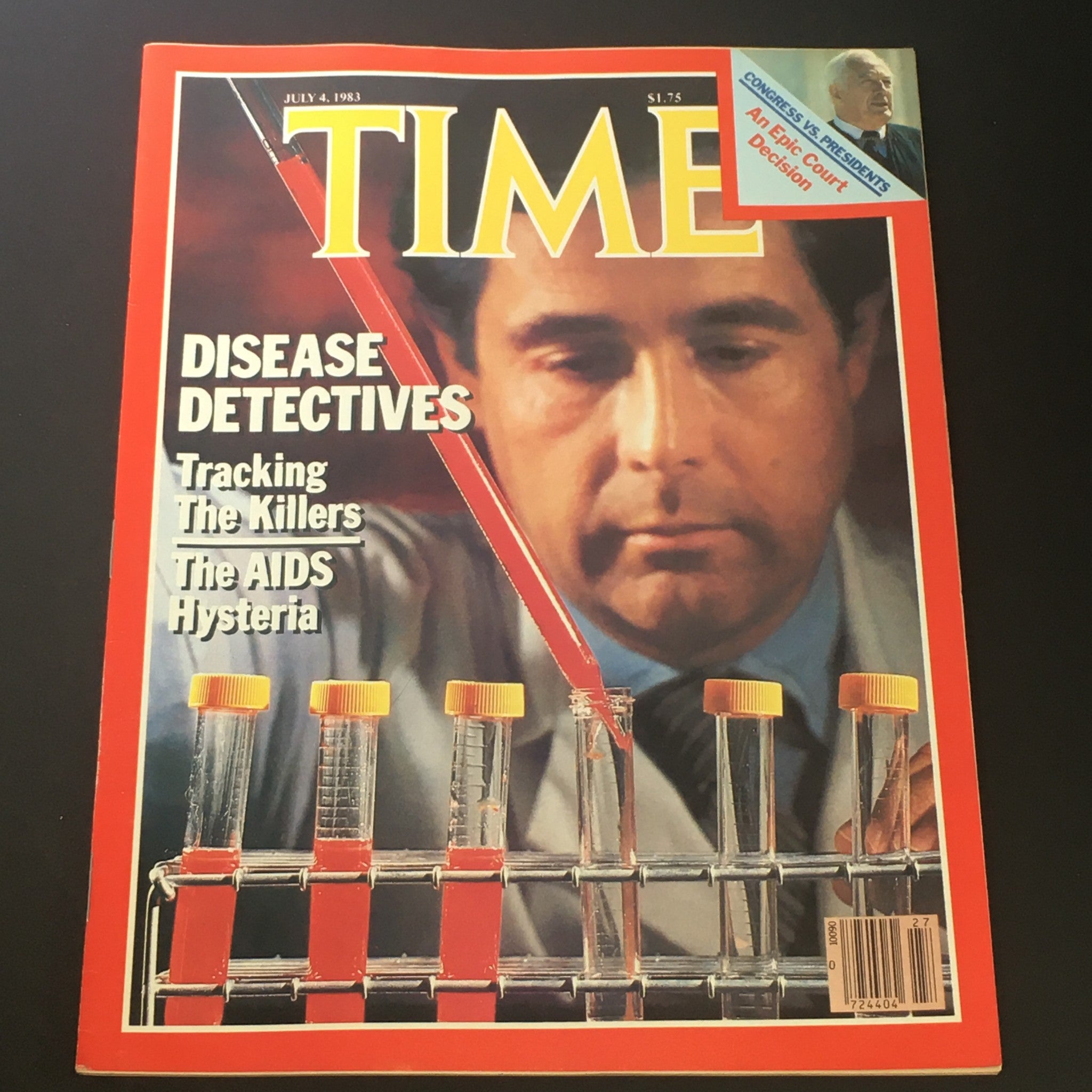 VTG Time Magazine July 4 1983 - Disease Detectives / The Aids Hysteria