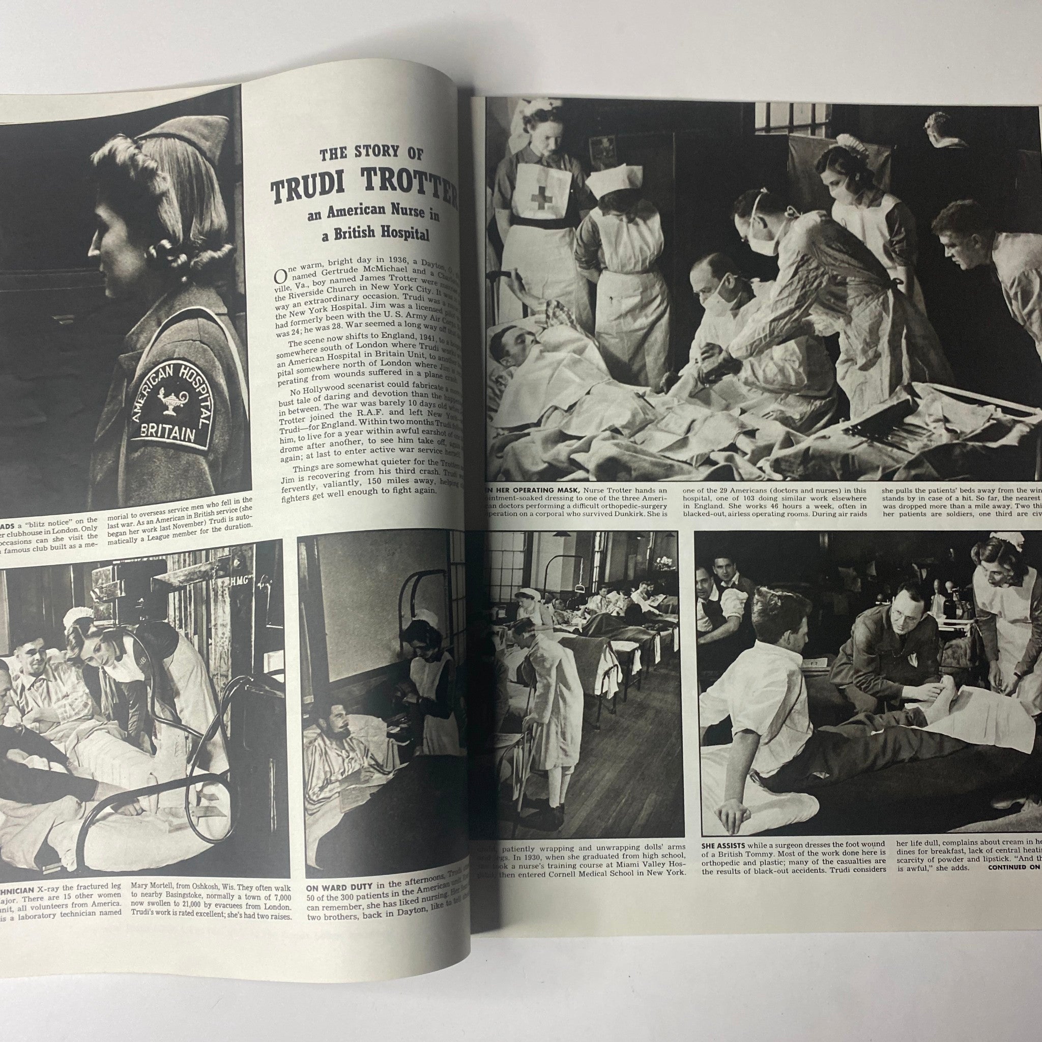 Look Magazine July 29, 1941 Ann Rush and Judy O'Brien Cover No Label