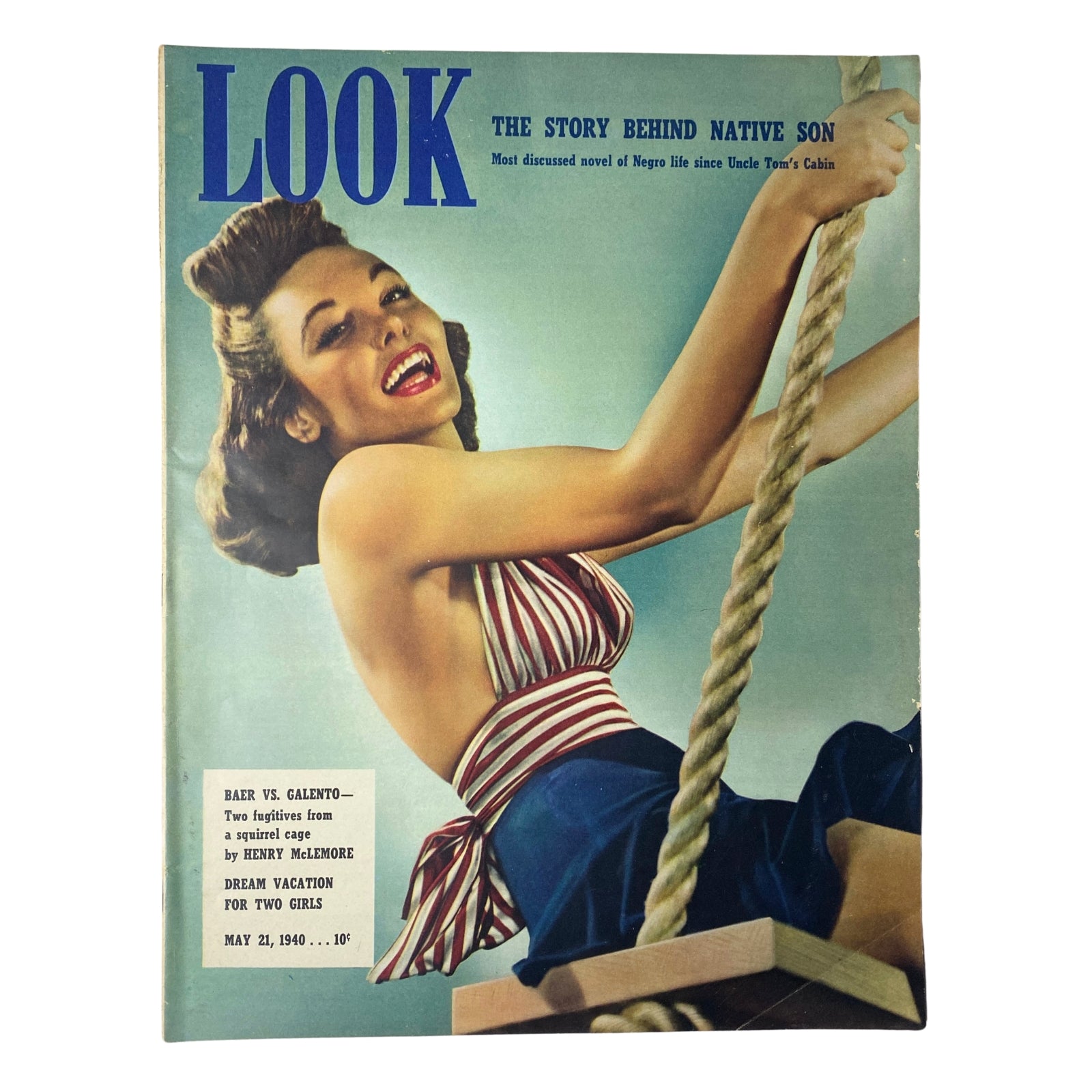 Look Magazine May 21, 1940 The Story Behind Native Son No Label VG