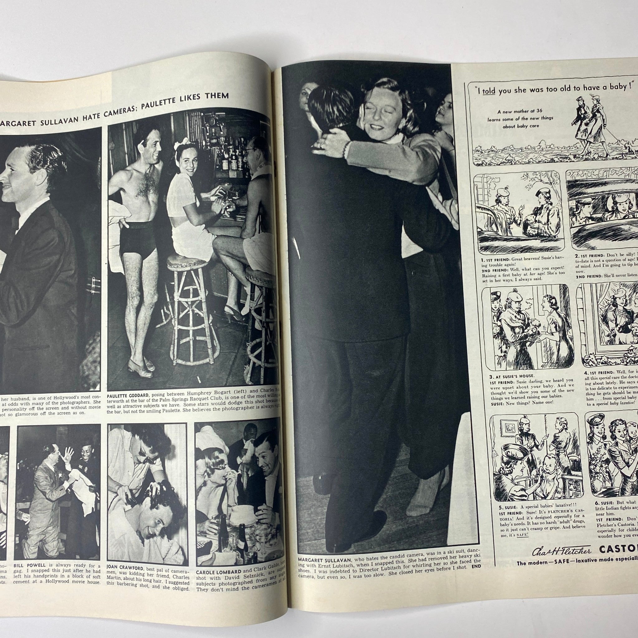 Look Magazine April 9, 1940 Ginger Rogers Cover No Label VG