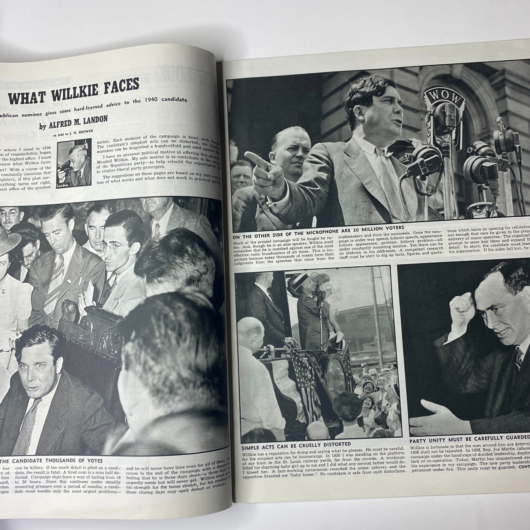 Look Magazine October 8, 1940 Judy Garland and Mickey Rooney No Label VG