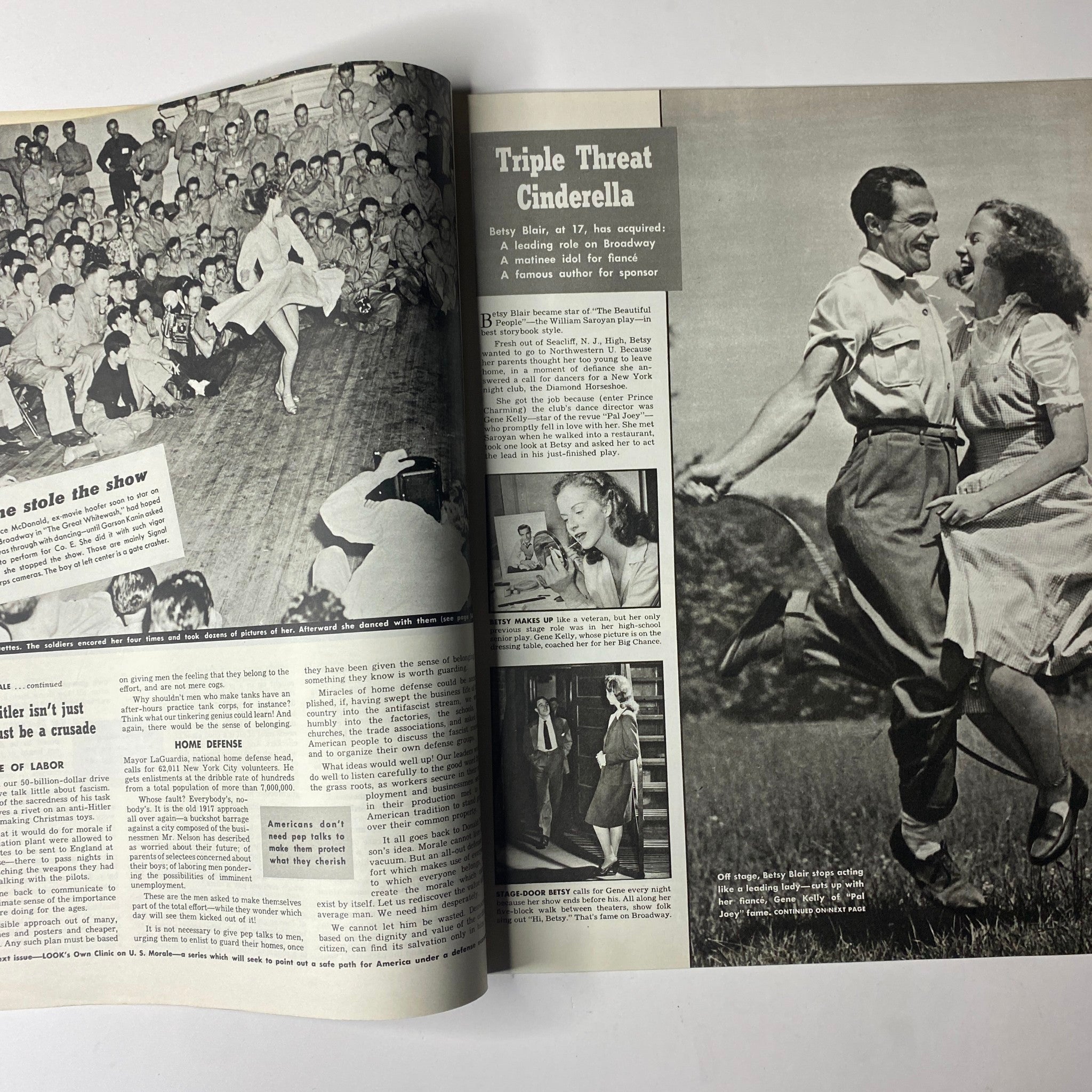 Look Magazine September 23, 1941 Captain Charles W. Stark Jr. No Label VG