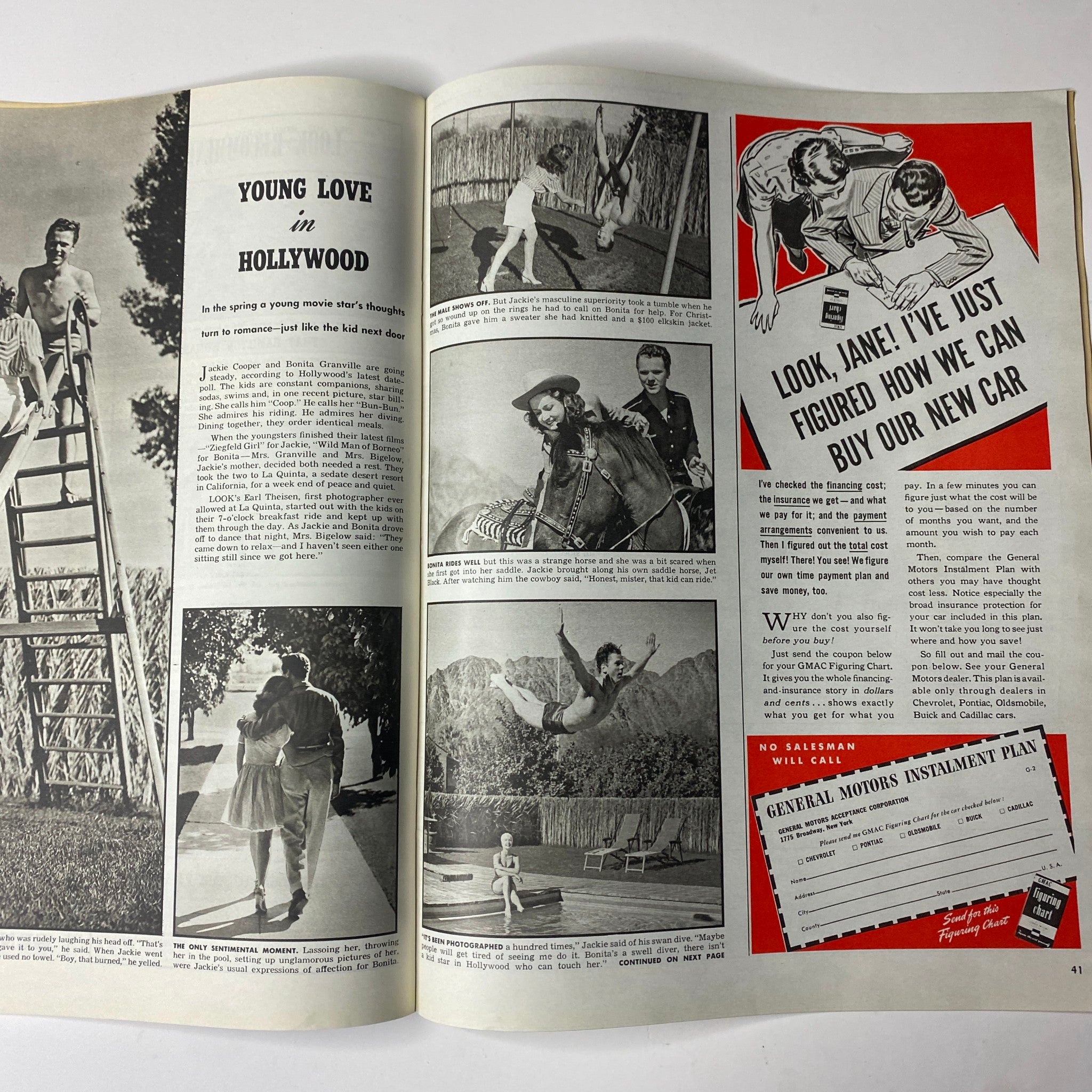 Look Magazine March 25, 1941 An Open Letter To Anne Lindbergh No Label VG