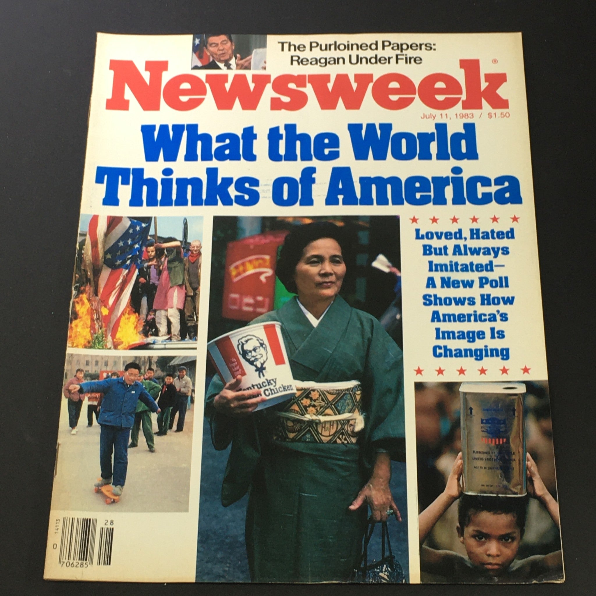 VTG Newsweek Magazine July 11 1983 - What The World Thinks of America