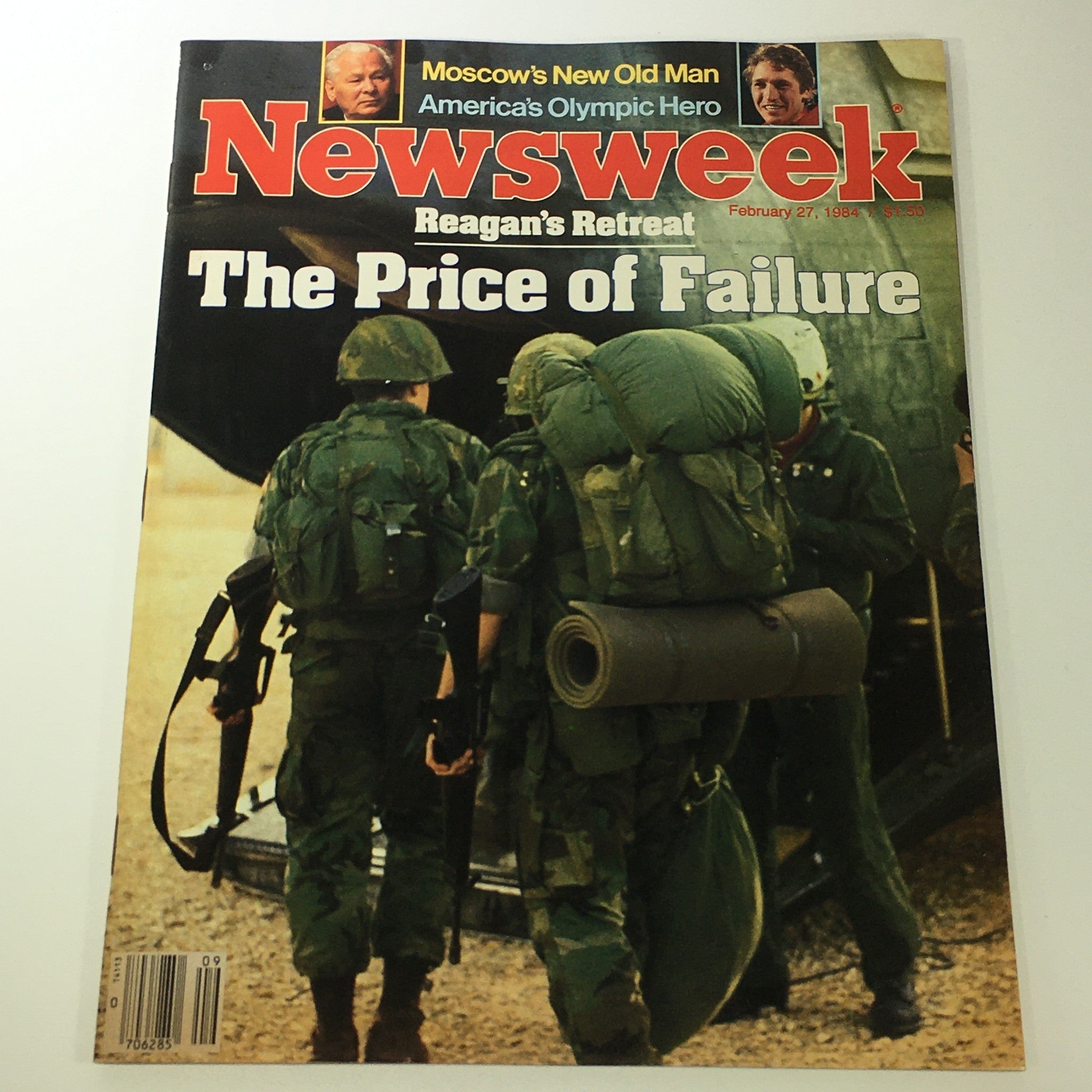 VTG Newsweek Magazine February 27 1984 - Ronald Reagan / Newsstand