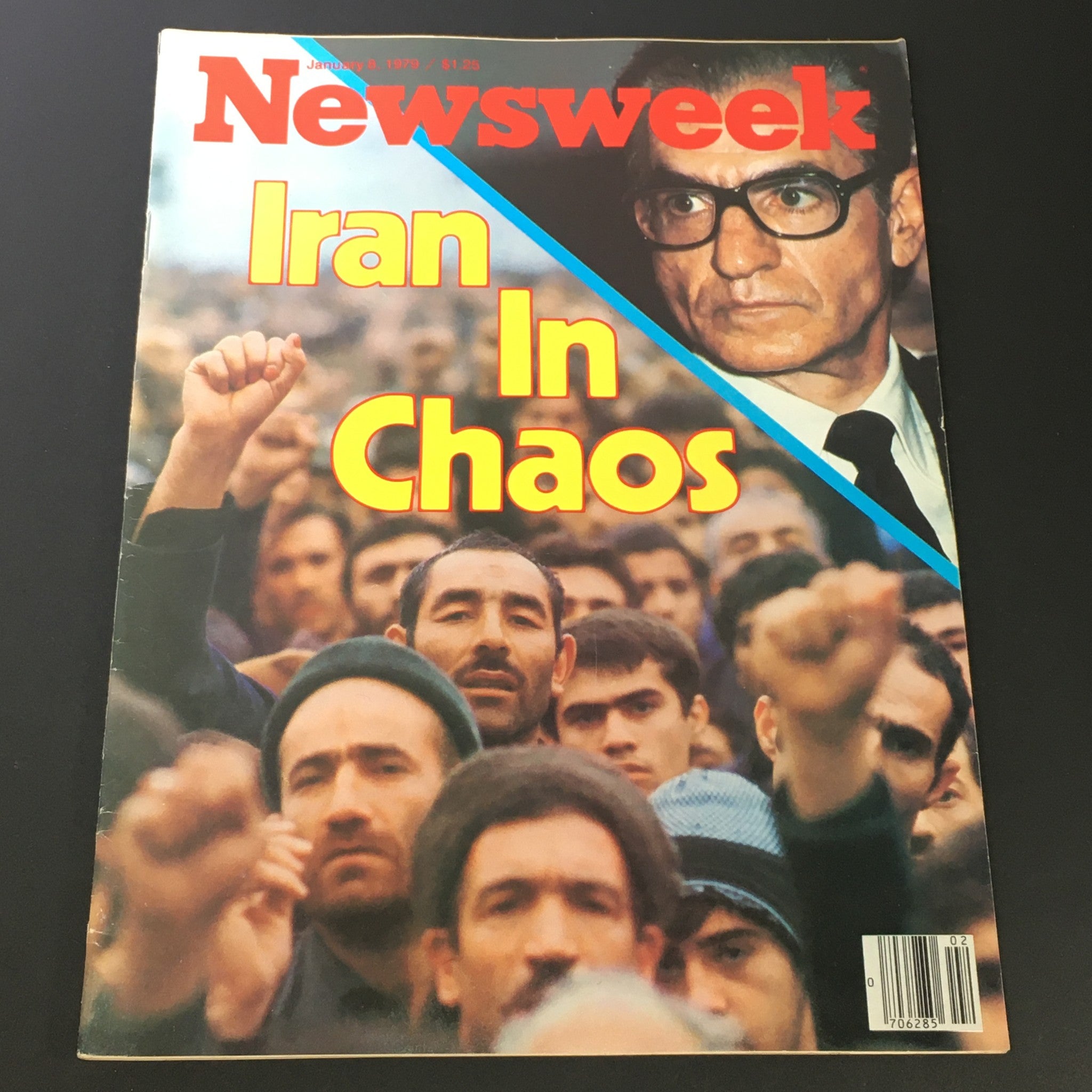 VTG Newsweek Magazine January 8 1979 - Shah Mohammad Reza Pahlavi / Newsstand