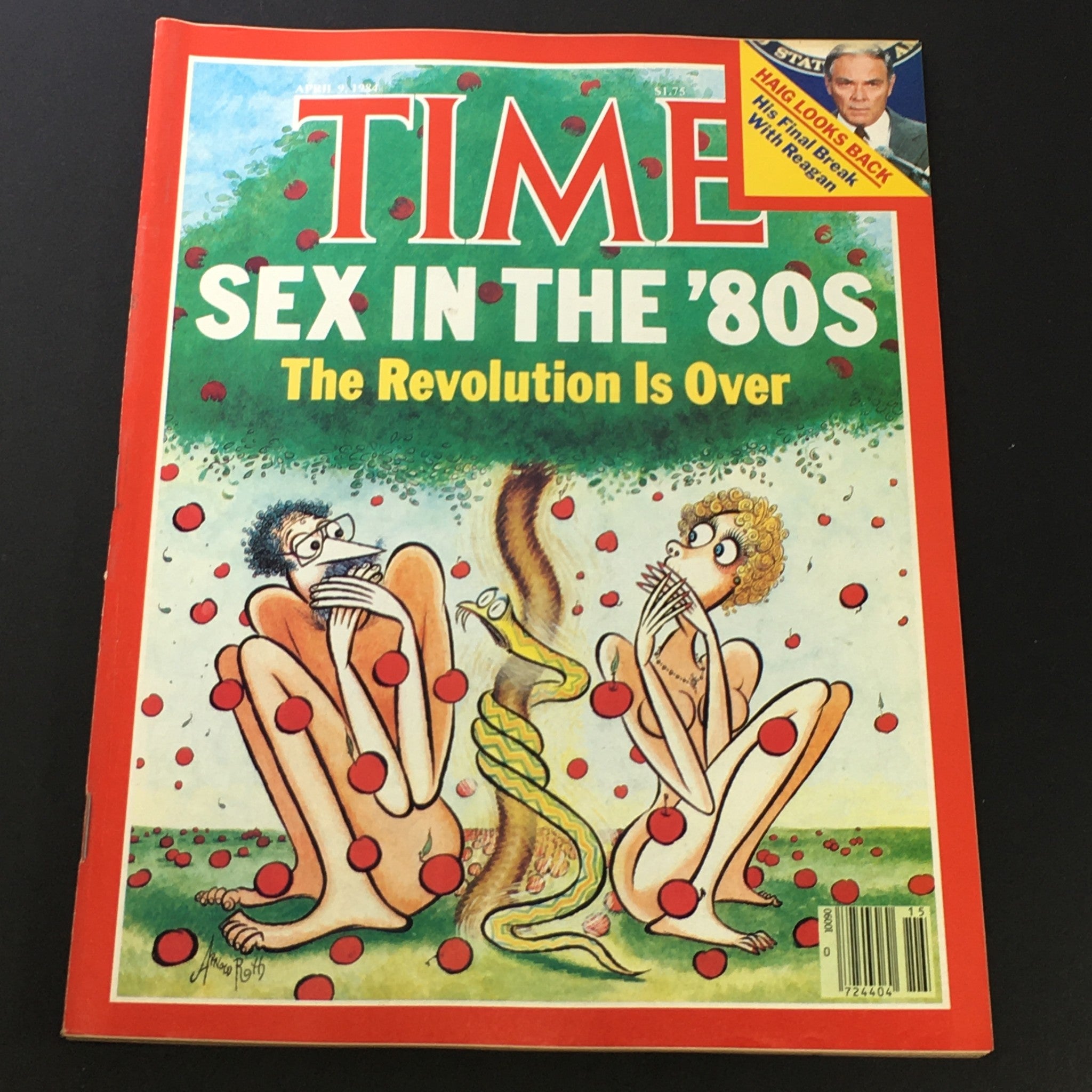 VTG Time Magazine April 9 1984 - 80's The Revolution is Over / Newsstand