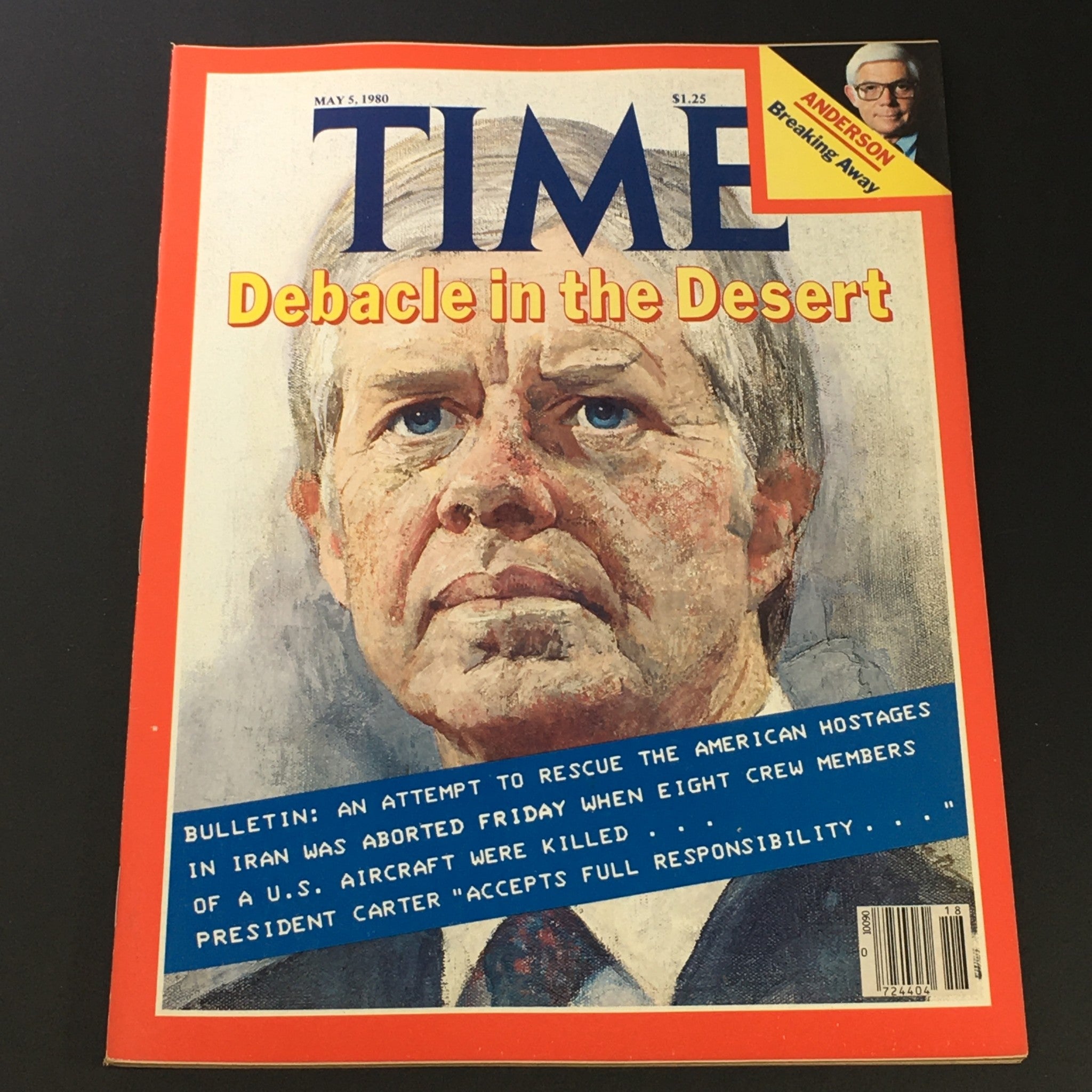 VTG Time Magazine May 5 1980 - President Jimmy Carter / Newsstand