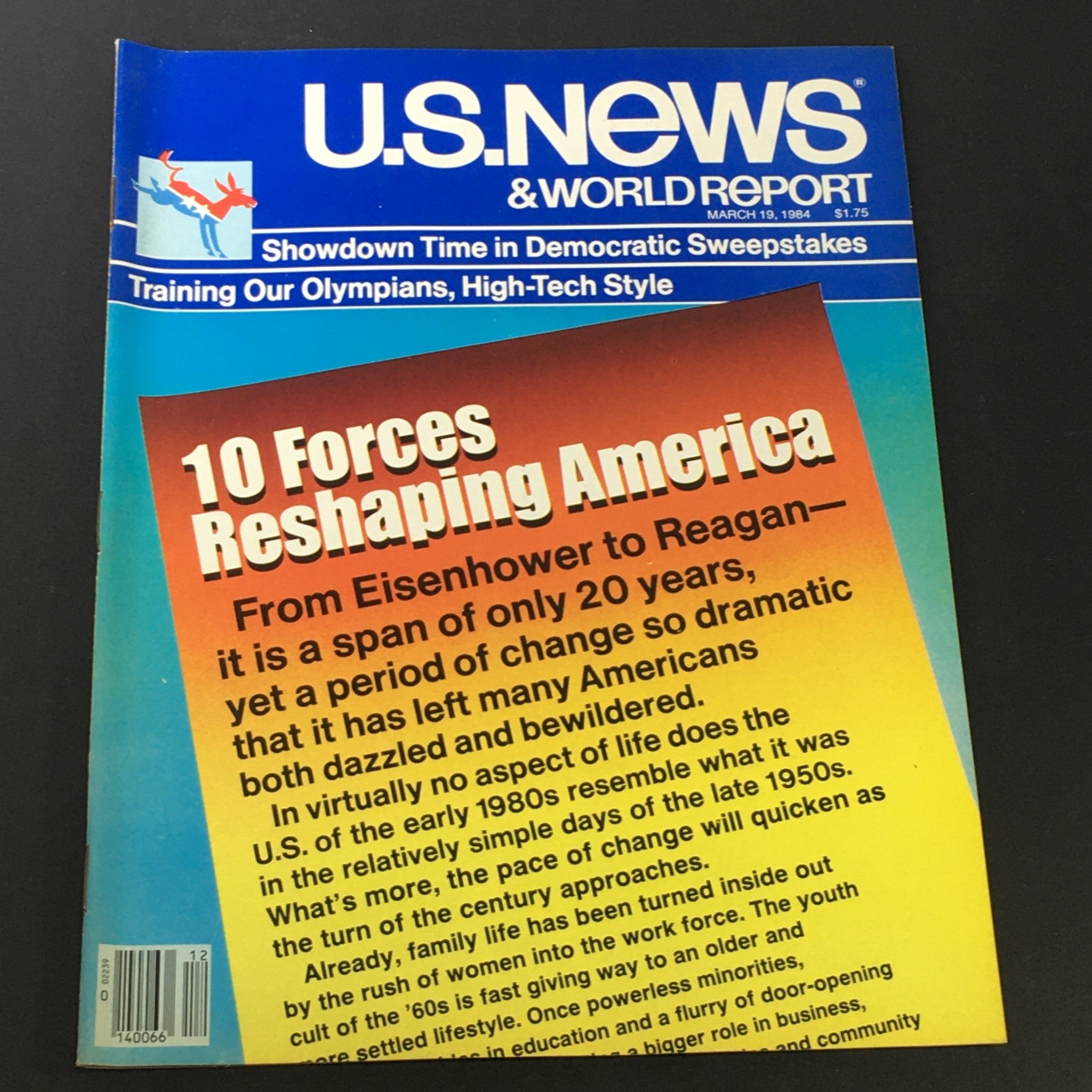 VTG US News & World Report Magazine March 19 1984 - 10 Forces Reshaping America