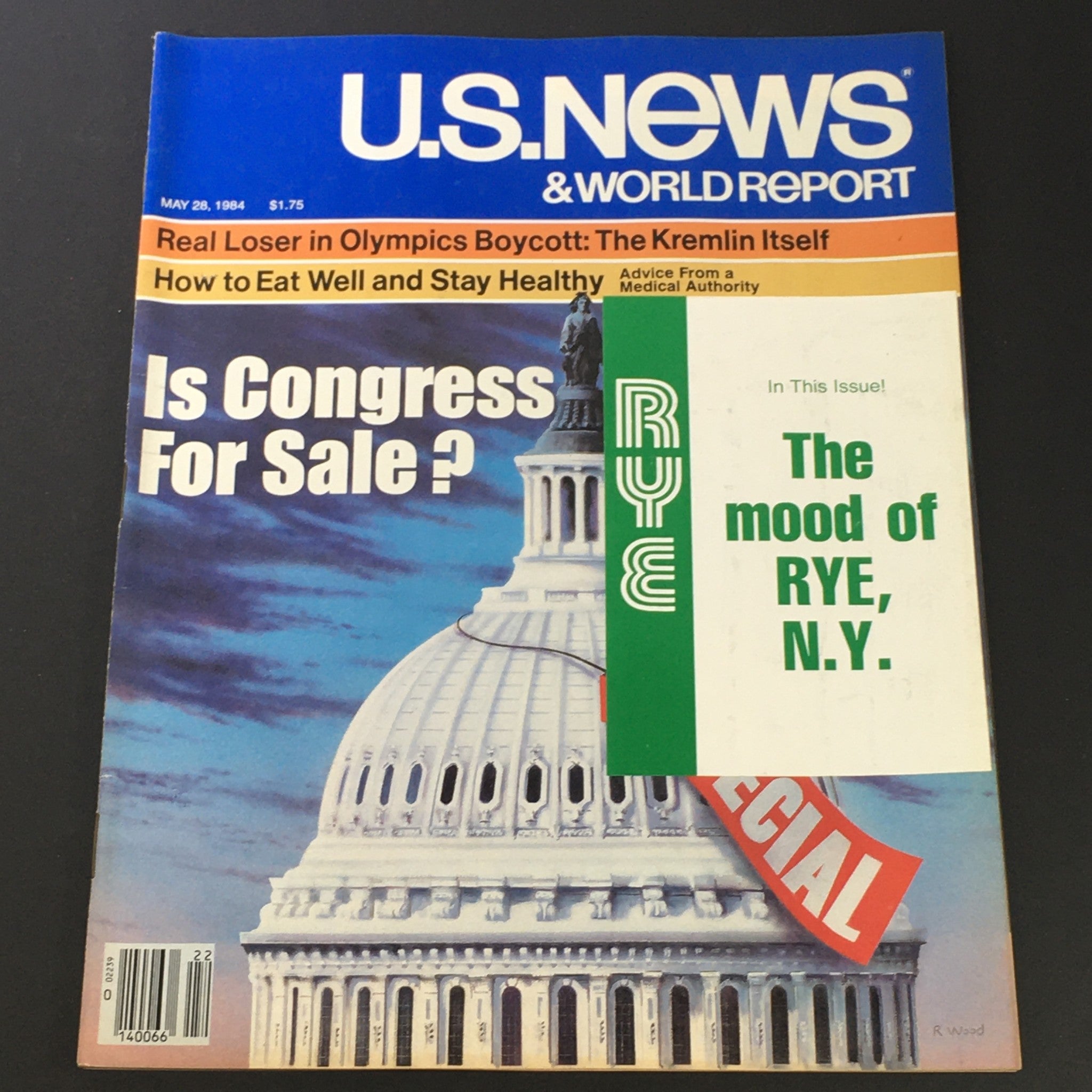 VTG US News & World Report Magazine May 28 1984 - Real Loser in Olympics Boycott