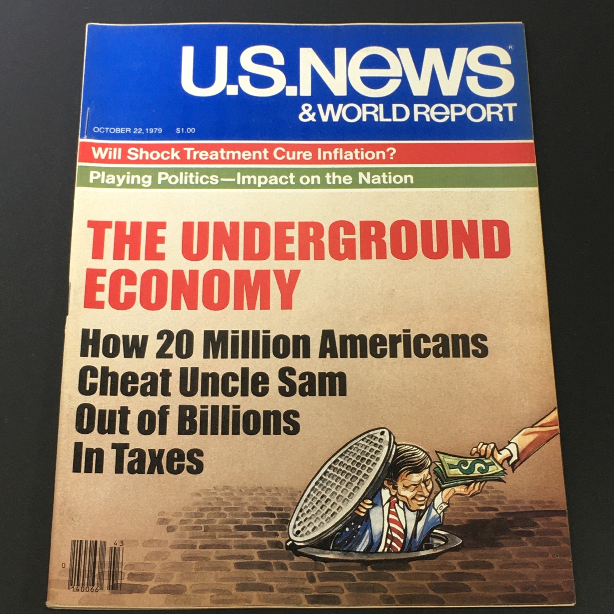 VTG US News & World Report Magazine October 22 1979 - The Underground Economy