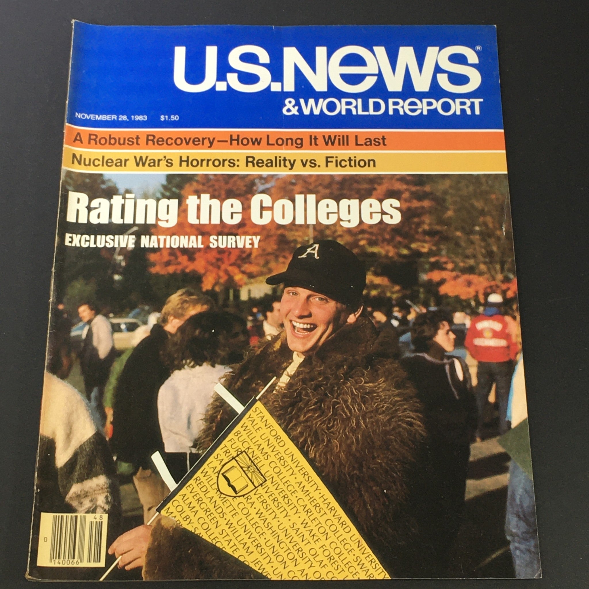 VTG US News & World Report Magazine November 28 1983 - Rating the Colleges