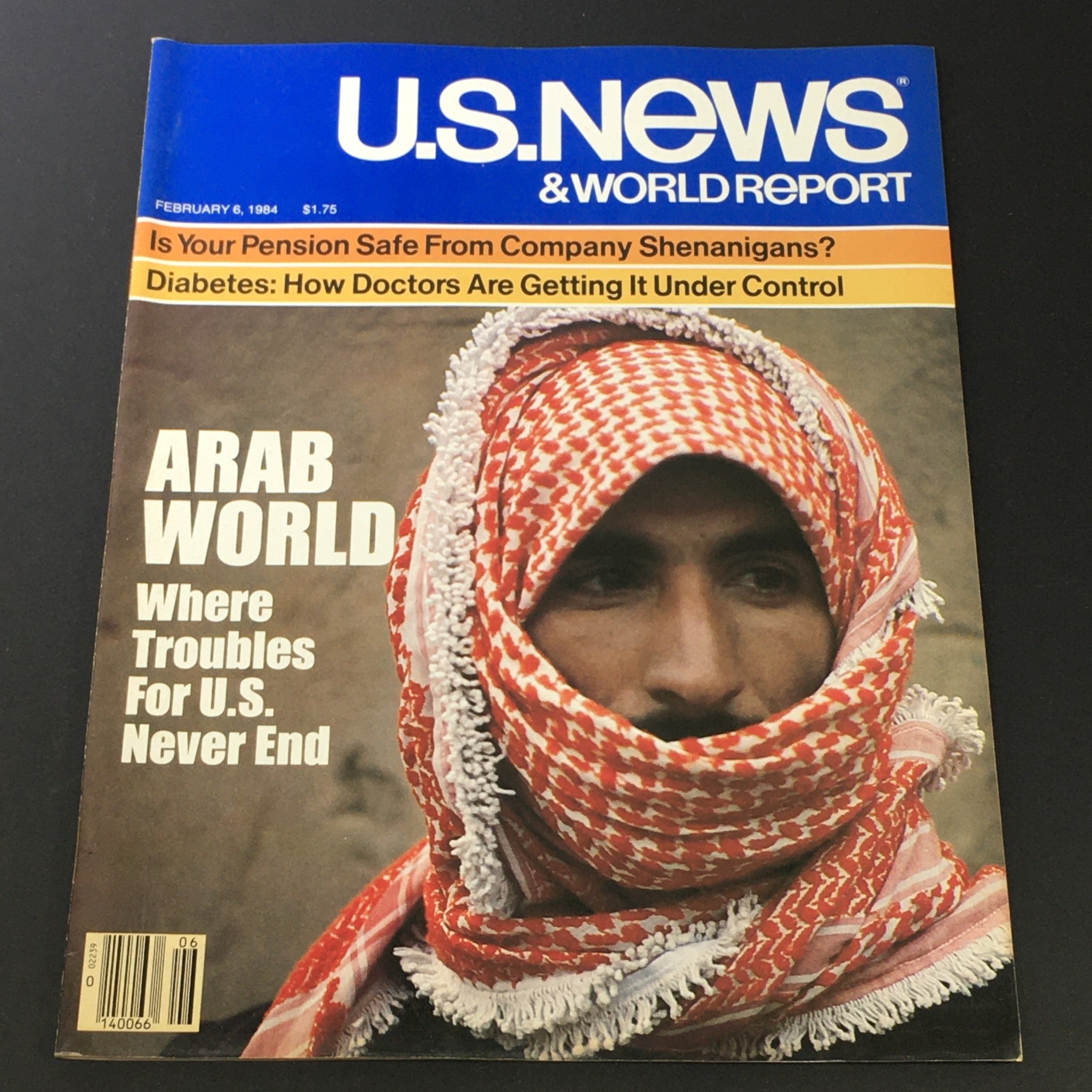 VTG US News & World Report Magazine February 6 1984 - The Arab World / Newsstand