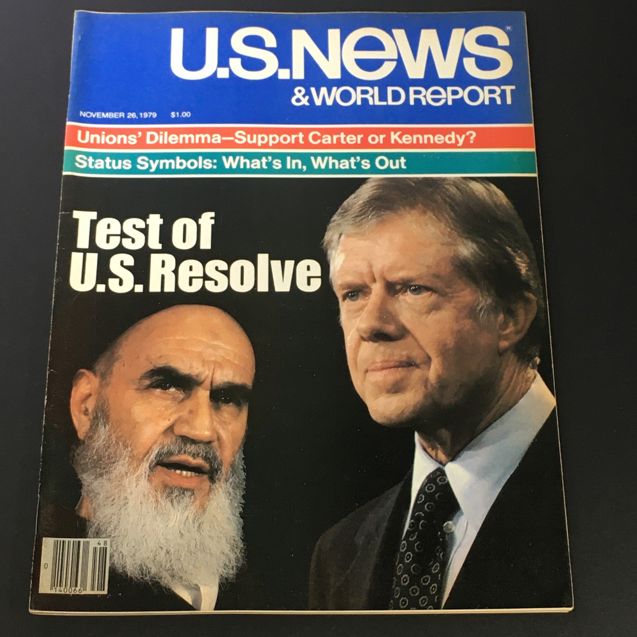 VTG US News & World Report Magazine November 26 1979 - Jimmy Carter US Resolve