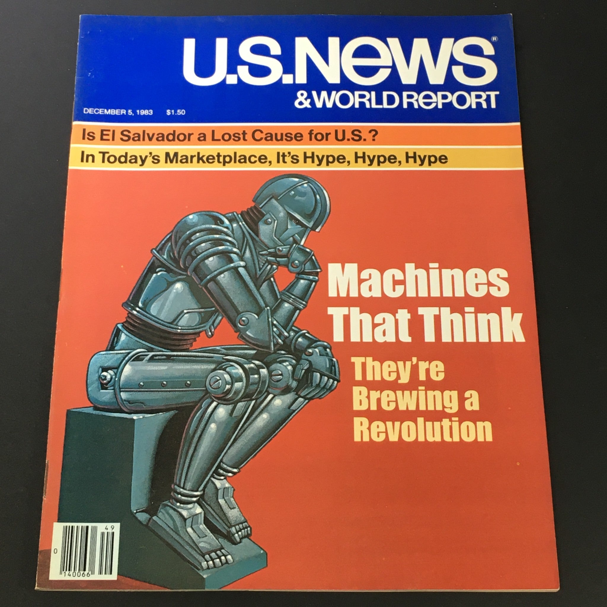 VTG US News & World Report Magazine December 5 1983 - Machines That Think