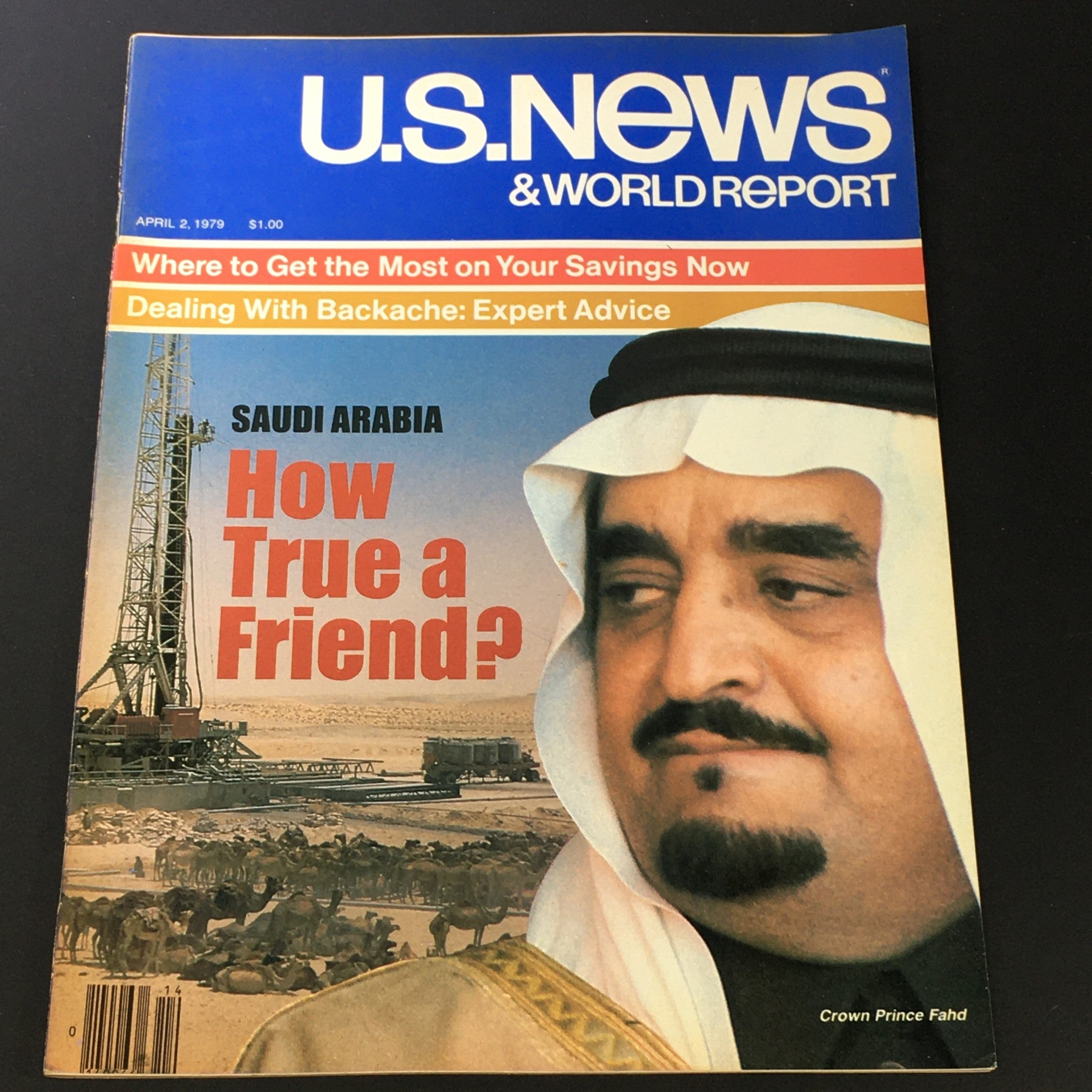 VTG US News & World Report Magazine April 2 1979 - Crown Prince Fahd of Saudi