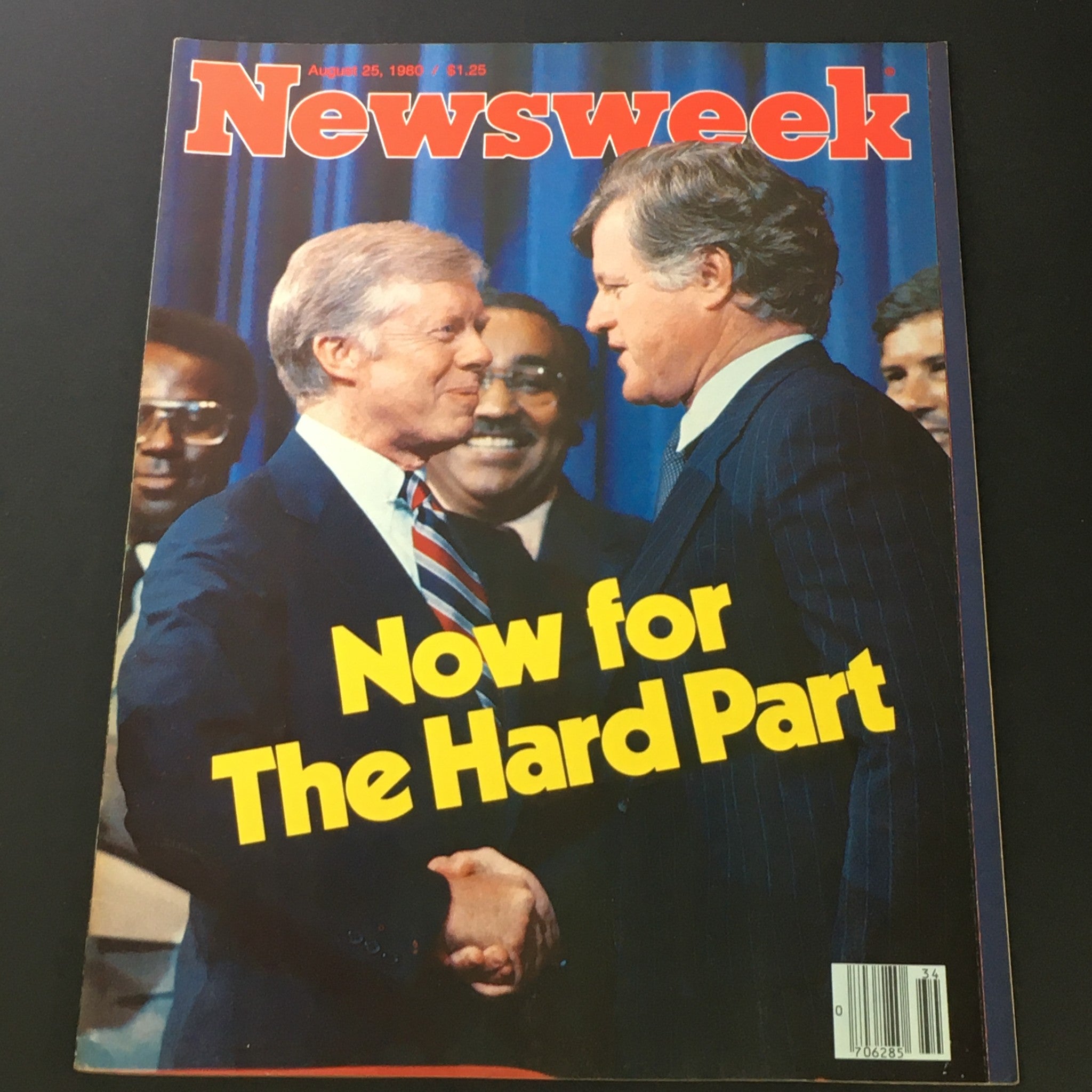 VTG Newsweek Magazine August 25 1980 - Jimmy Carter / John F. Kennedy / No Label