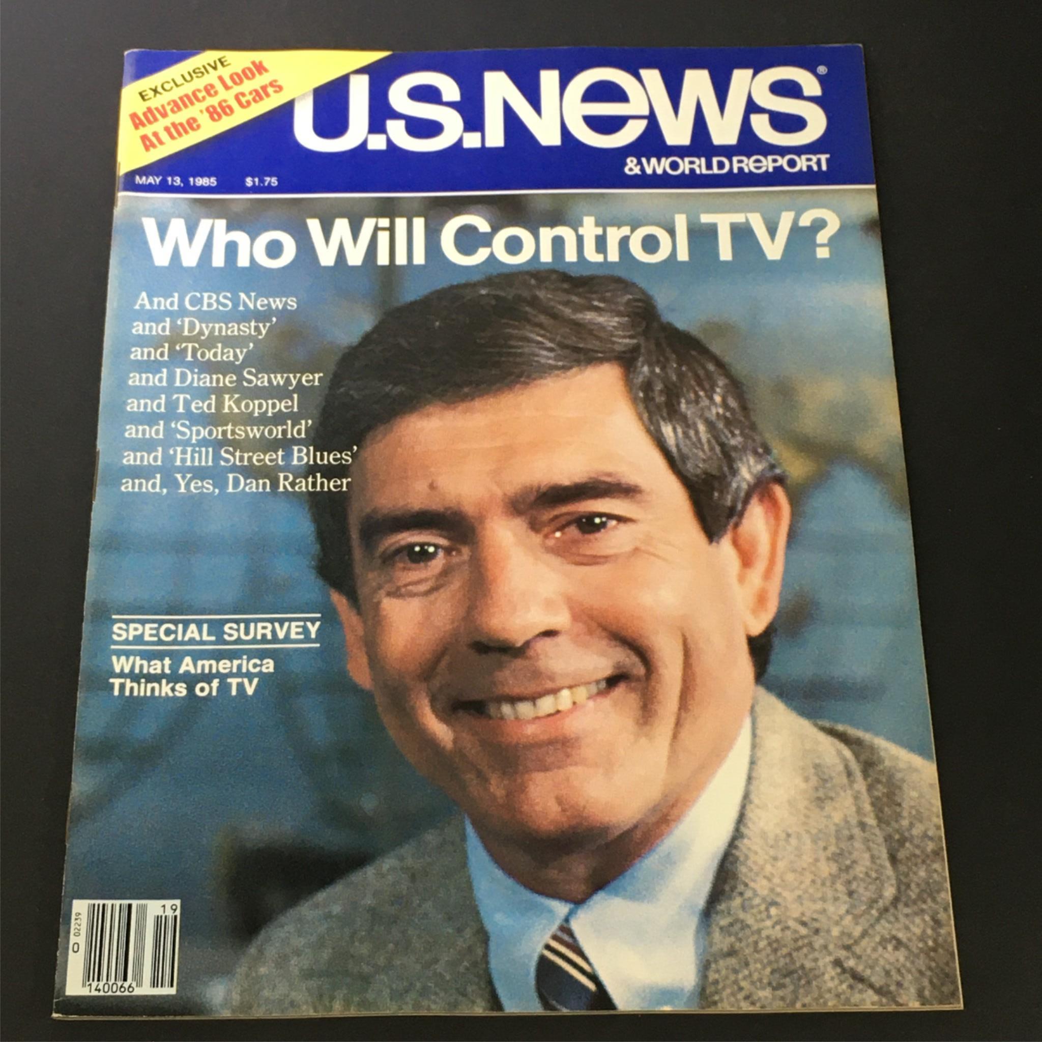 VTG US News & World Report Magazine May 13 1985 - Dianne Sawyer / Ted Koppel