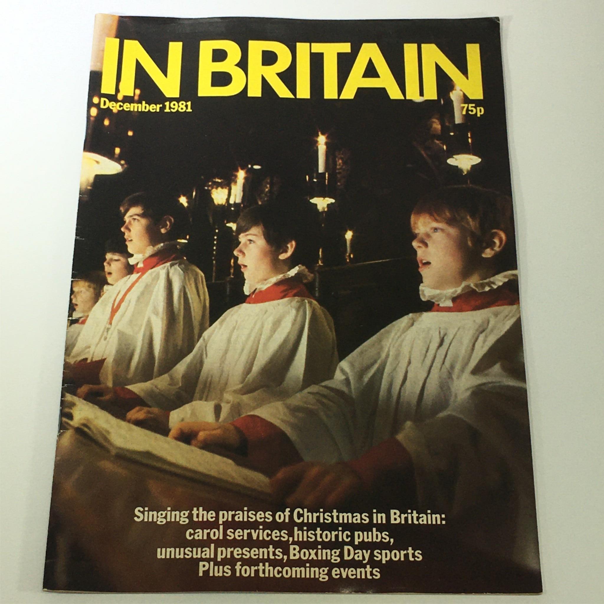 VTG In Britain Magazine December 1981 - Singing Praises of Christmas in Britain