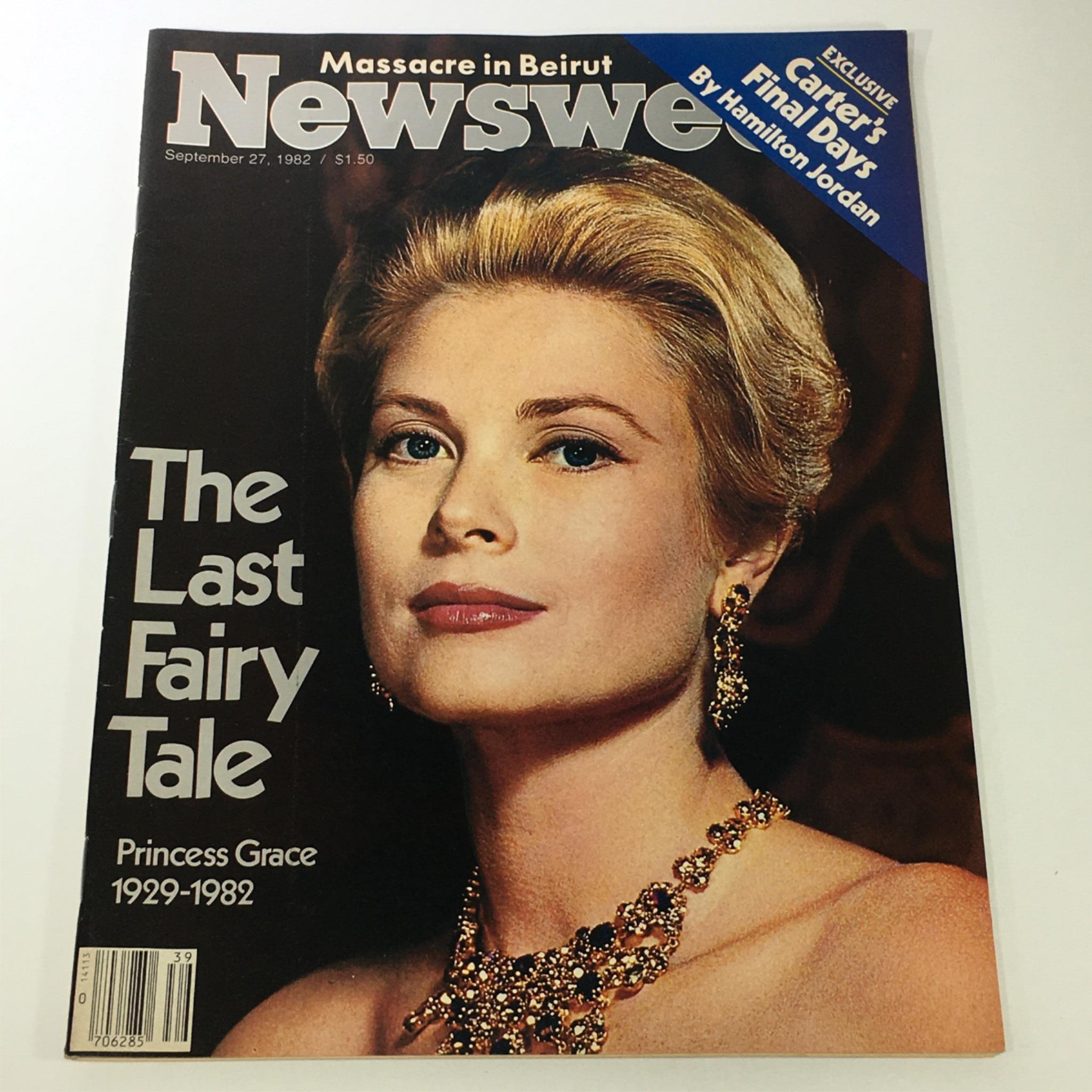 VTG Newsweek Magazine September 27 1982 - Princess Grace of Monaco 1929-1982