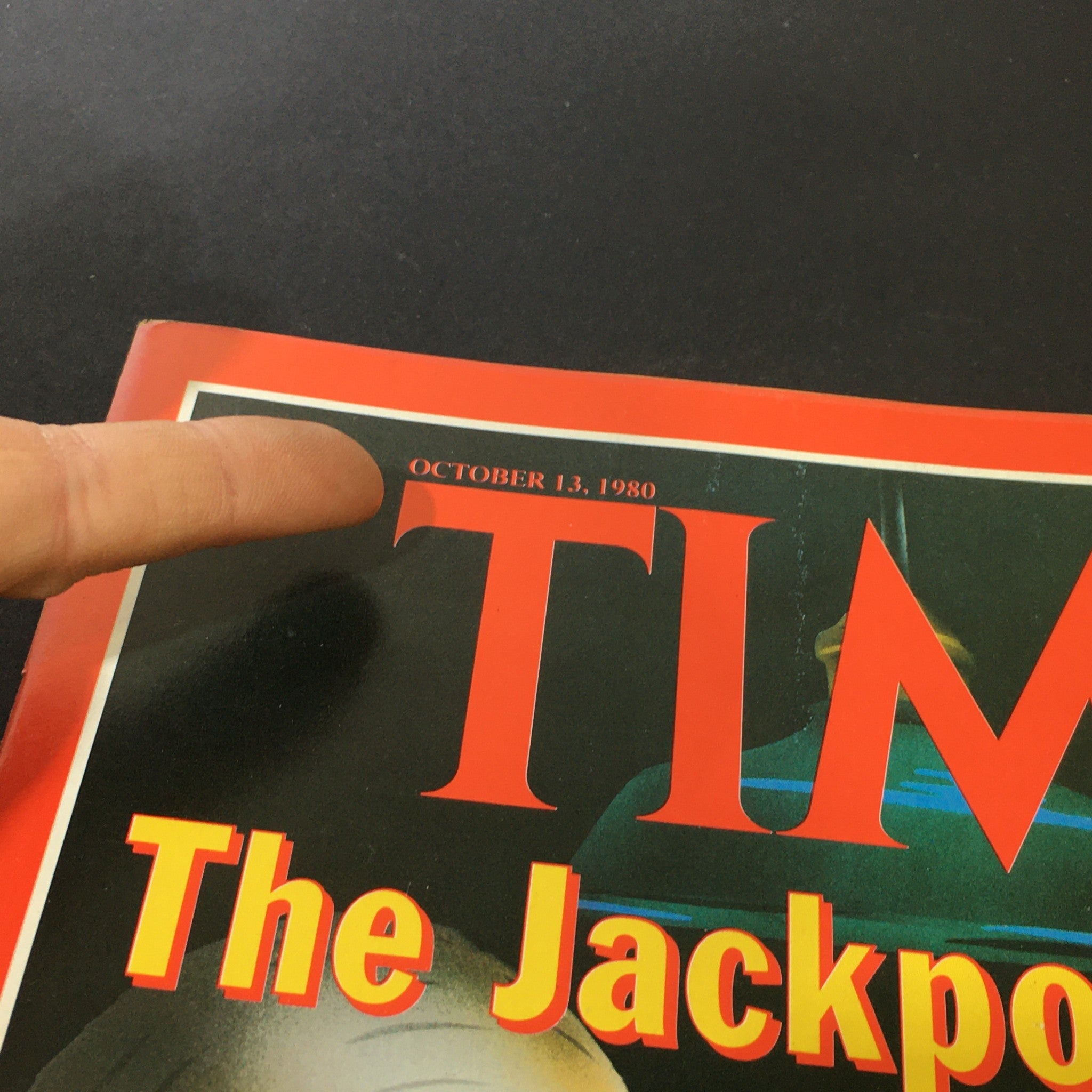 VTG Time Magazine October 13 1980 - The Jackpot States / Iraq vs Iran Digging In